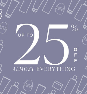 Save up to 25% on almost everything