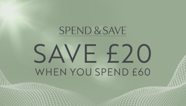 Save £20 when you spend 60