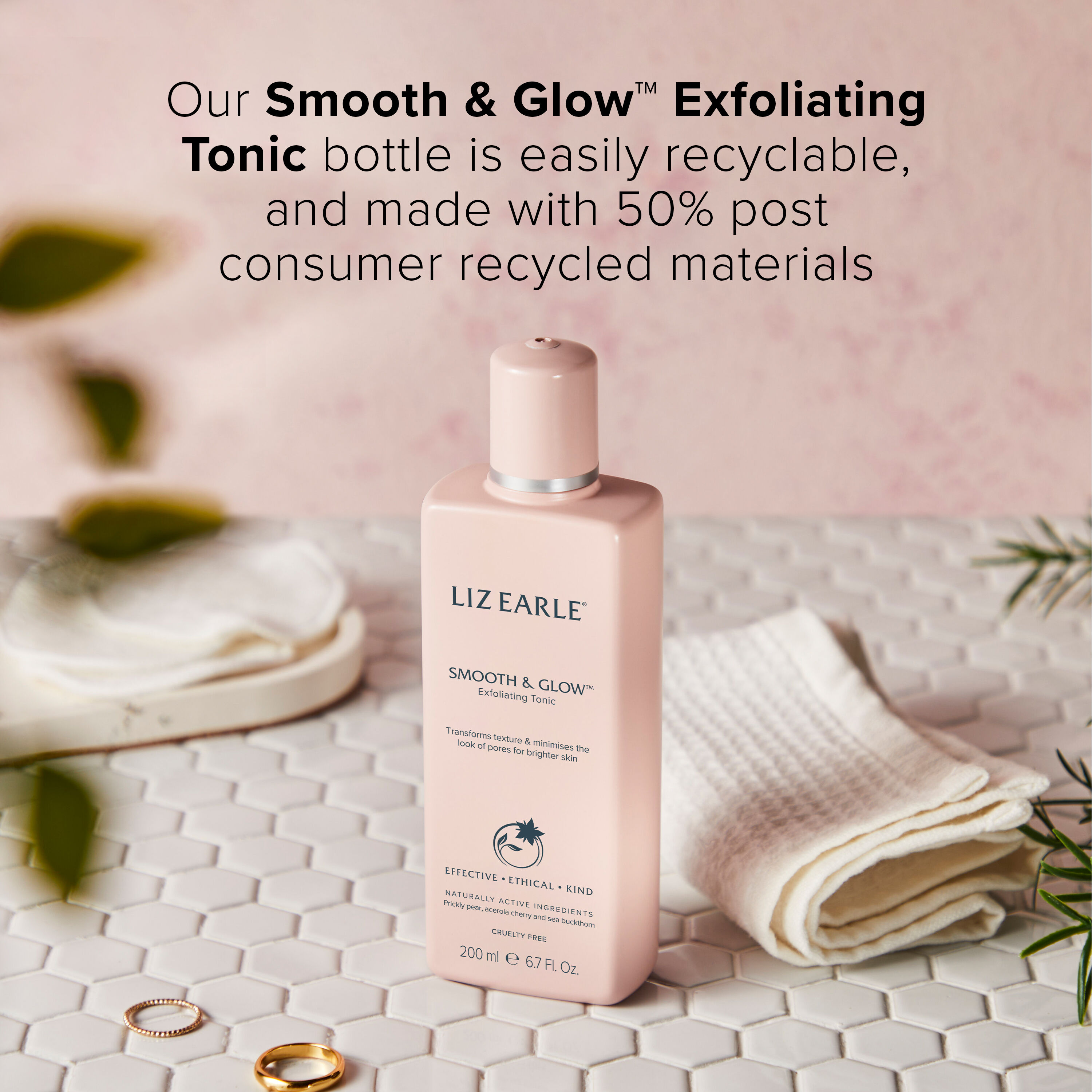 Smooth & Glow™ Exfoliating Tonic Liz Earle Beauty Co.