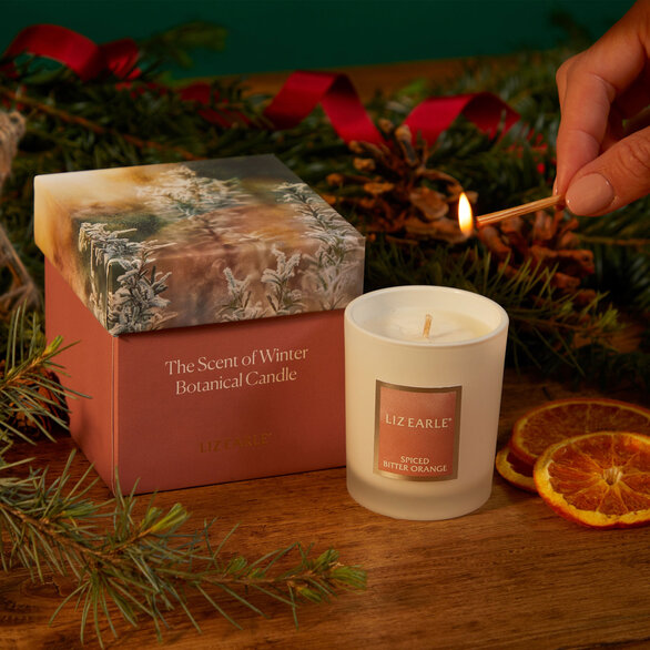 The Scent of Winter Botanical Candle  large