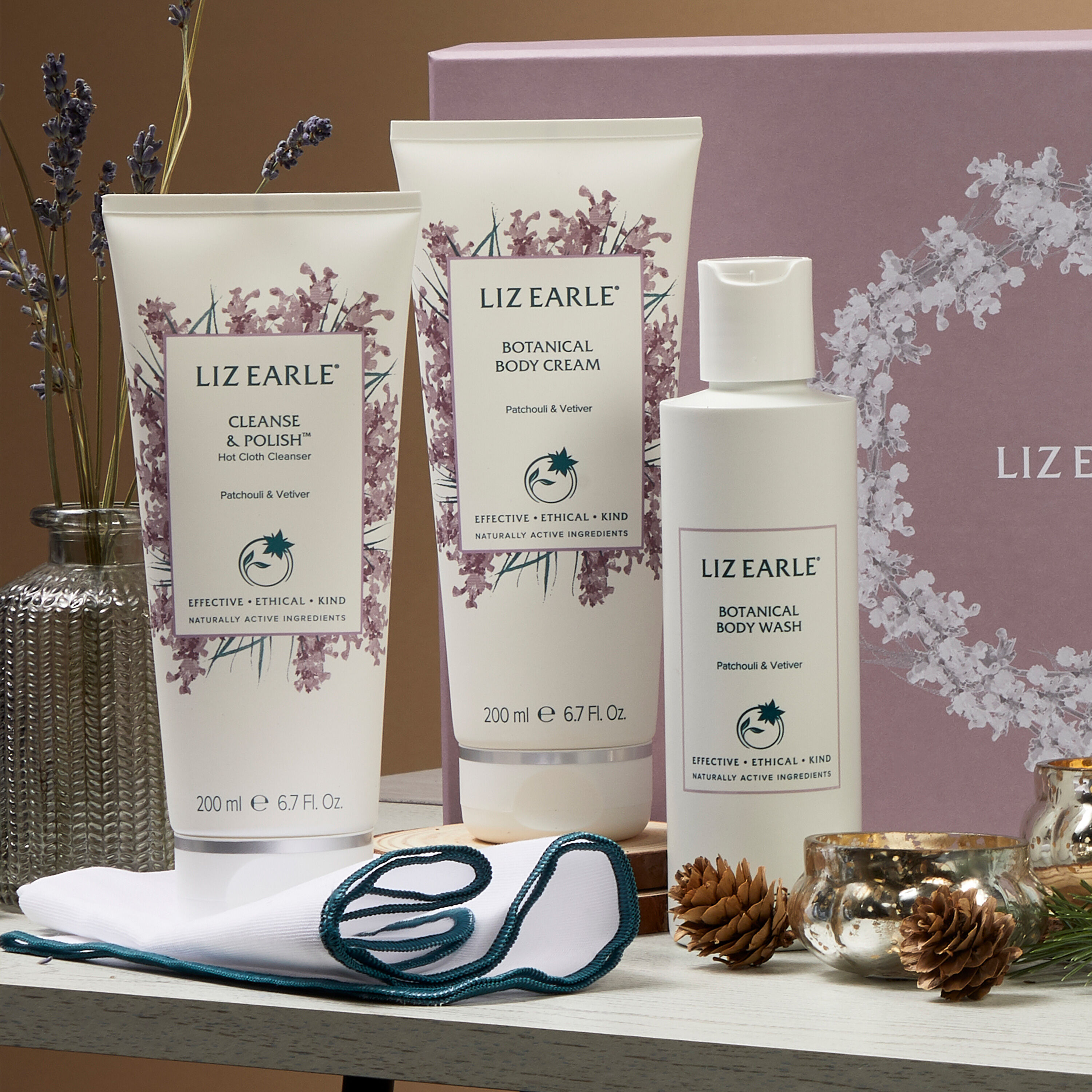 Patchouli & Vetiver Botanical Body Cream 200ml  large