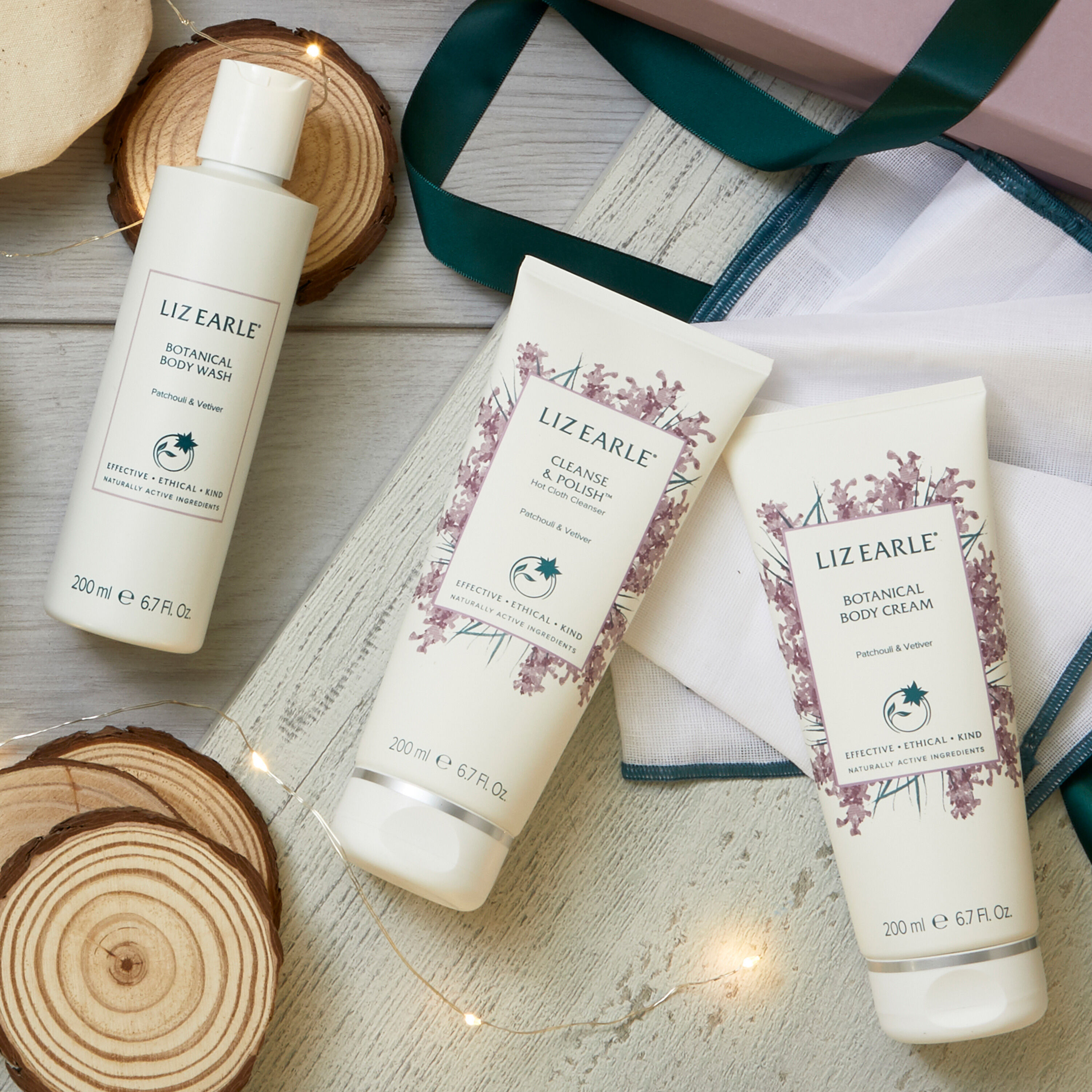 Patchouli & Vetiver Botanical Body Cream 200ml  large