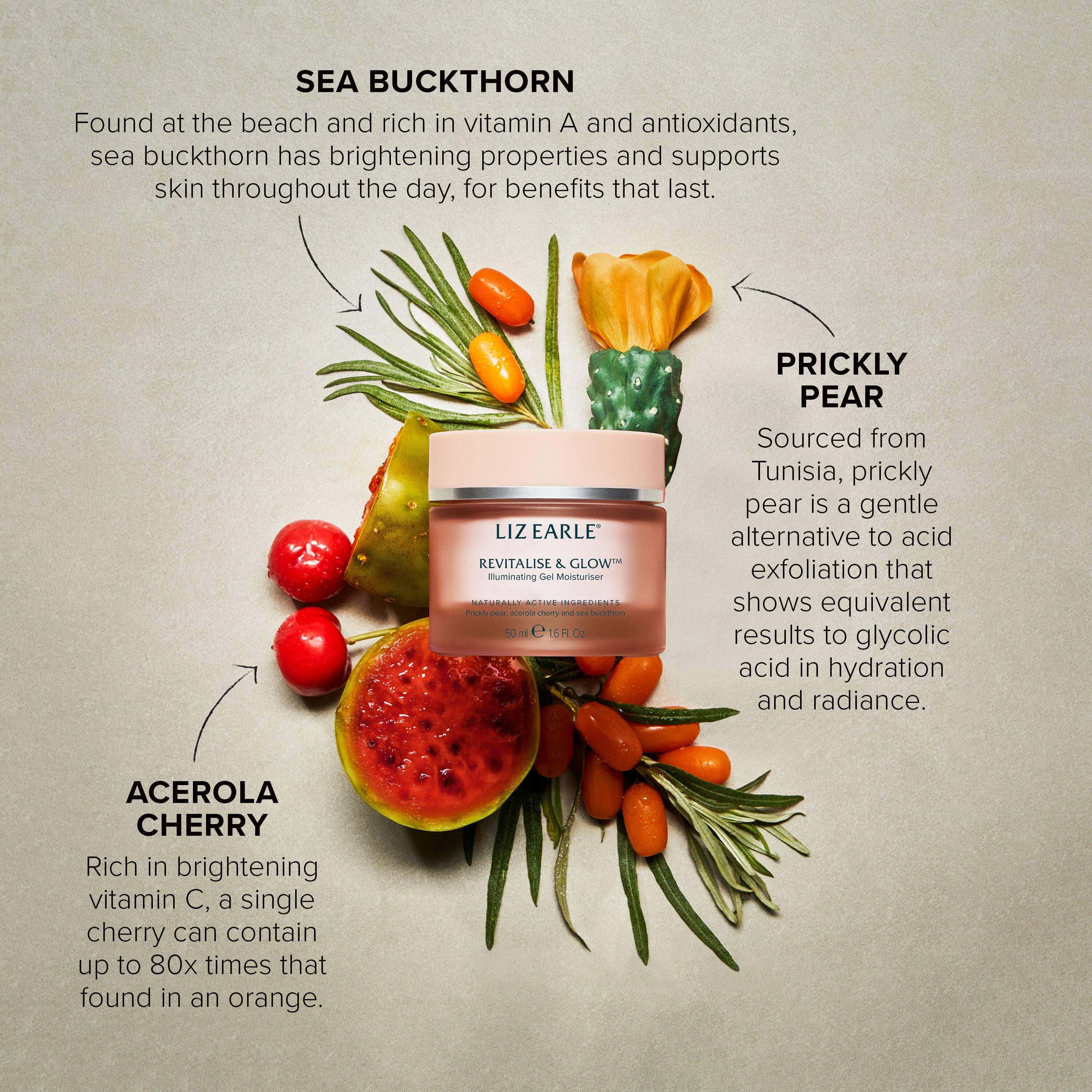 Revitalise & Glow™ Illuminating Gel Moisturiser Liz Earle