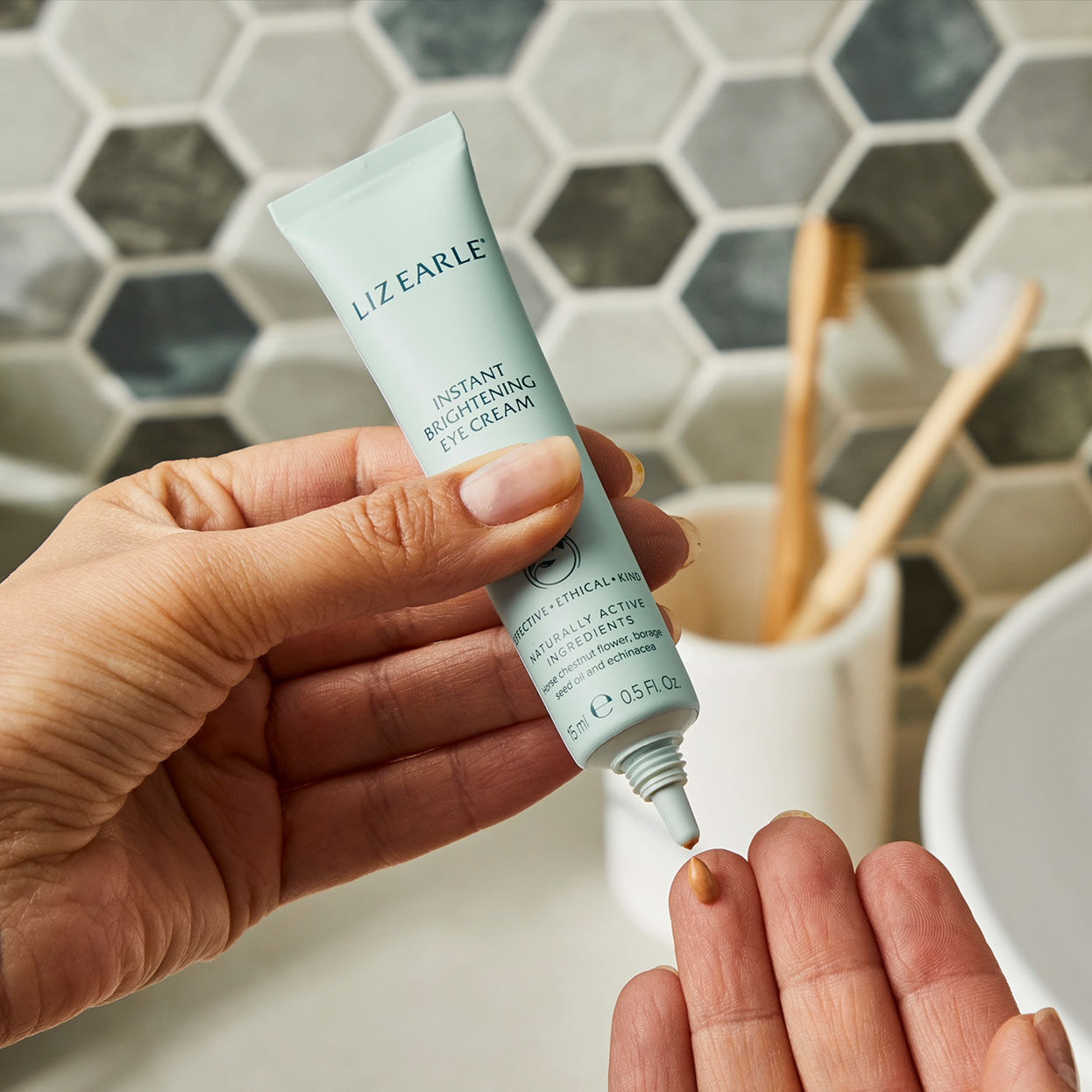 Liz earle deals eye bright
