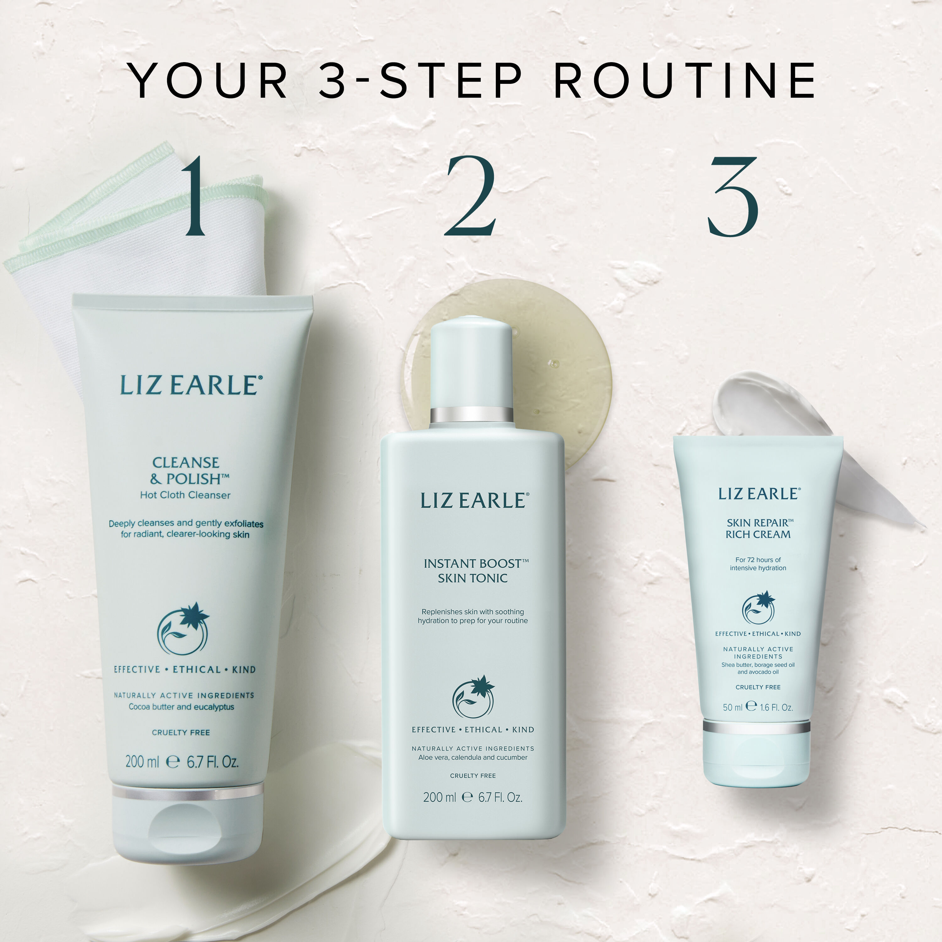 Skincare Routine - Essentials For Dry Skin  large