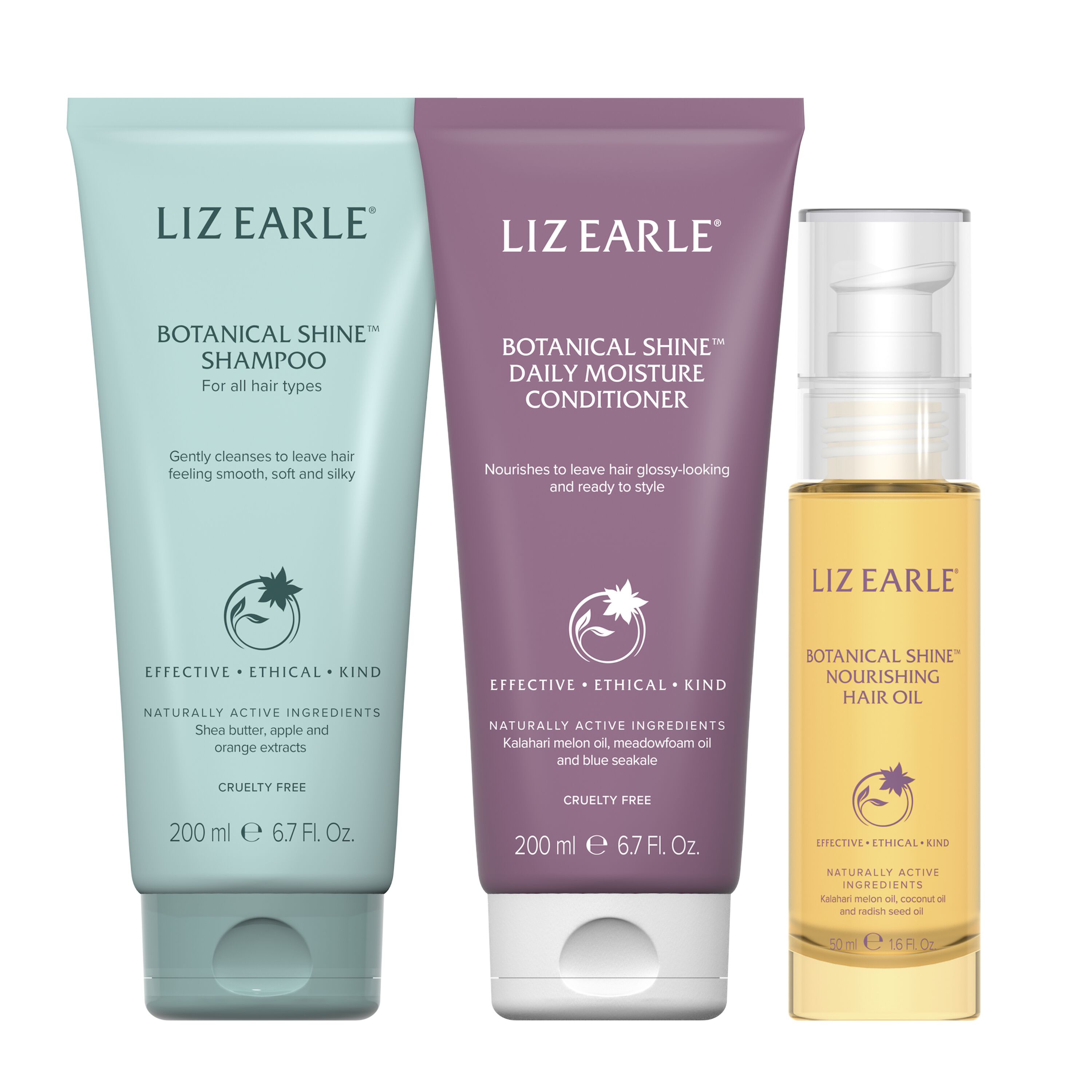 Natural Shine Haircare Trio  large