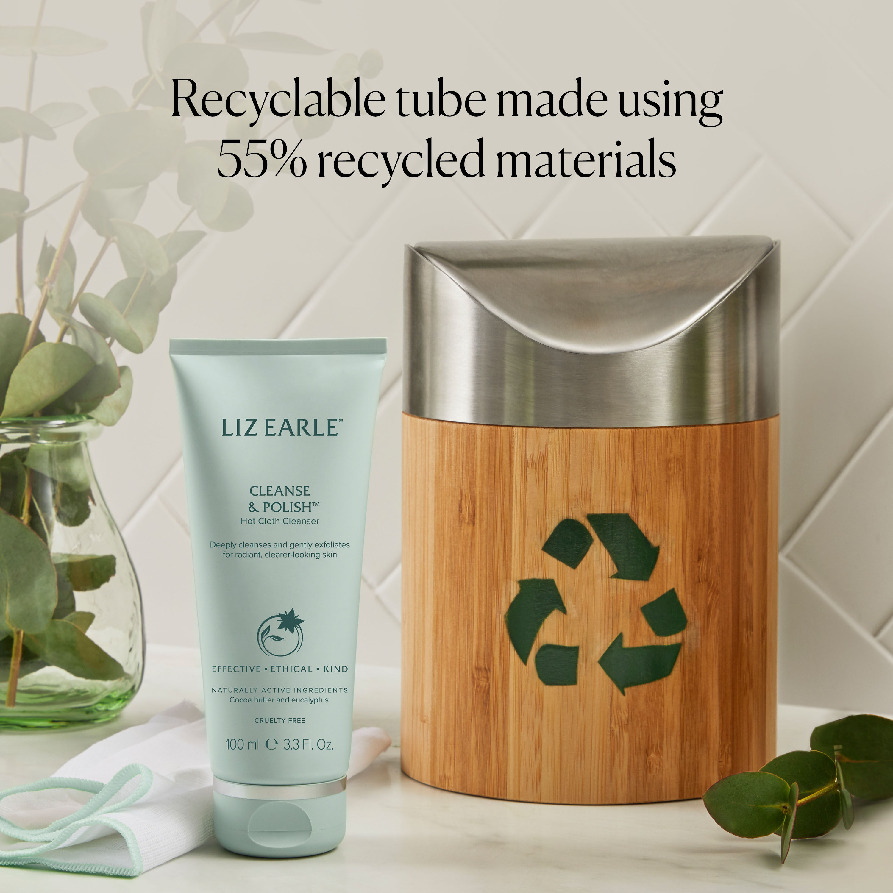 Cleanse Polish Hot Cloth Cleanser Liz Earle Beauty Co