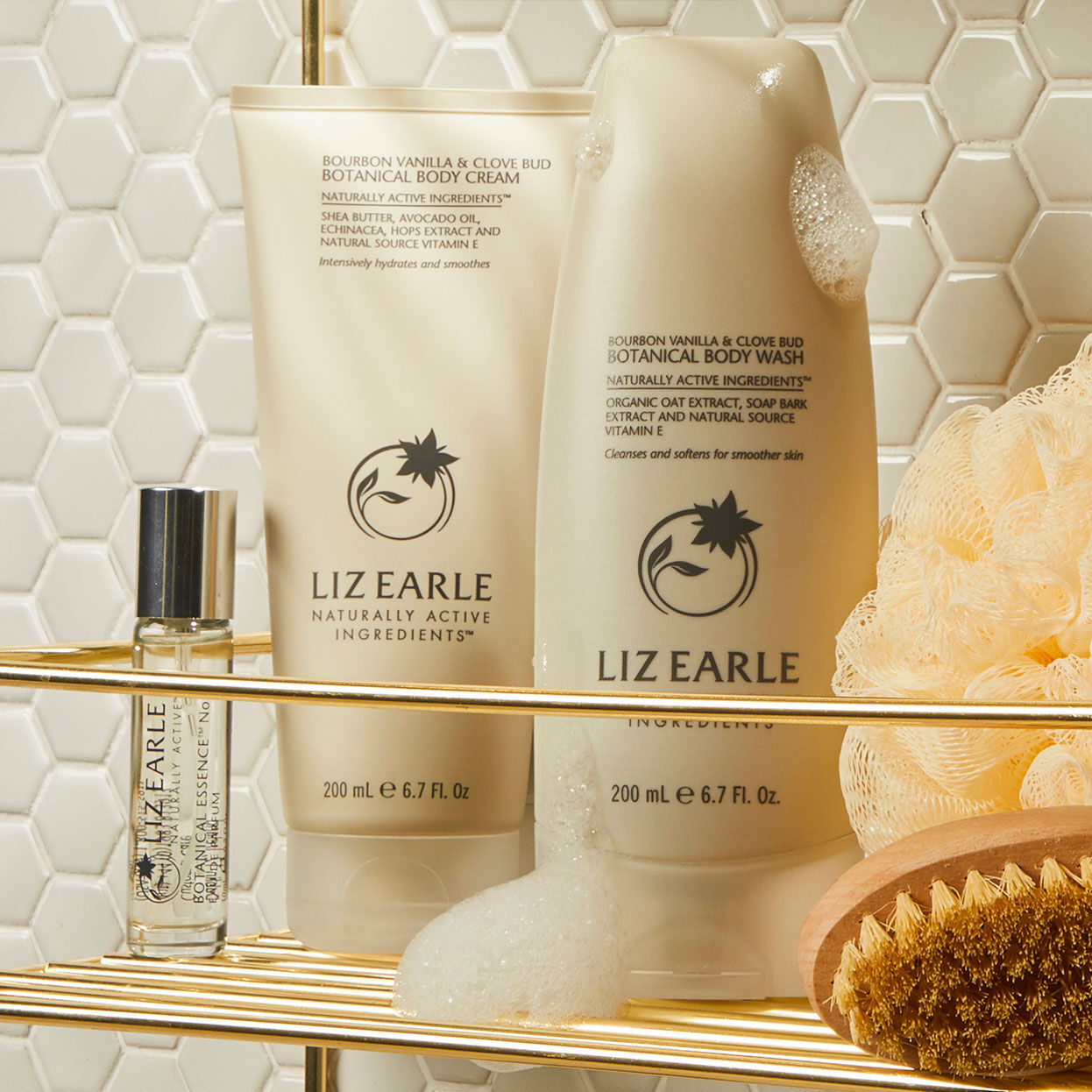 Bourbon Vanilla & Clove Bud Botanical Body Wash 200ml  large