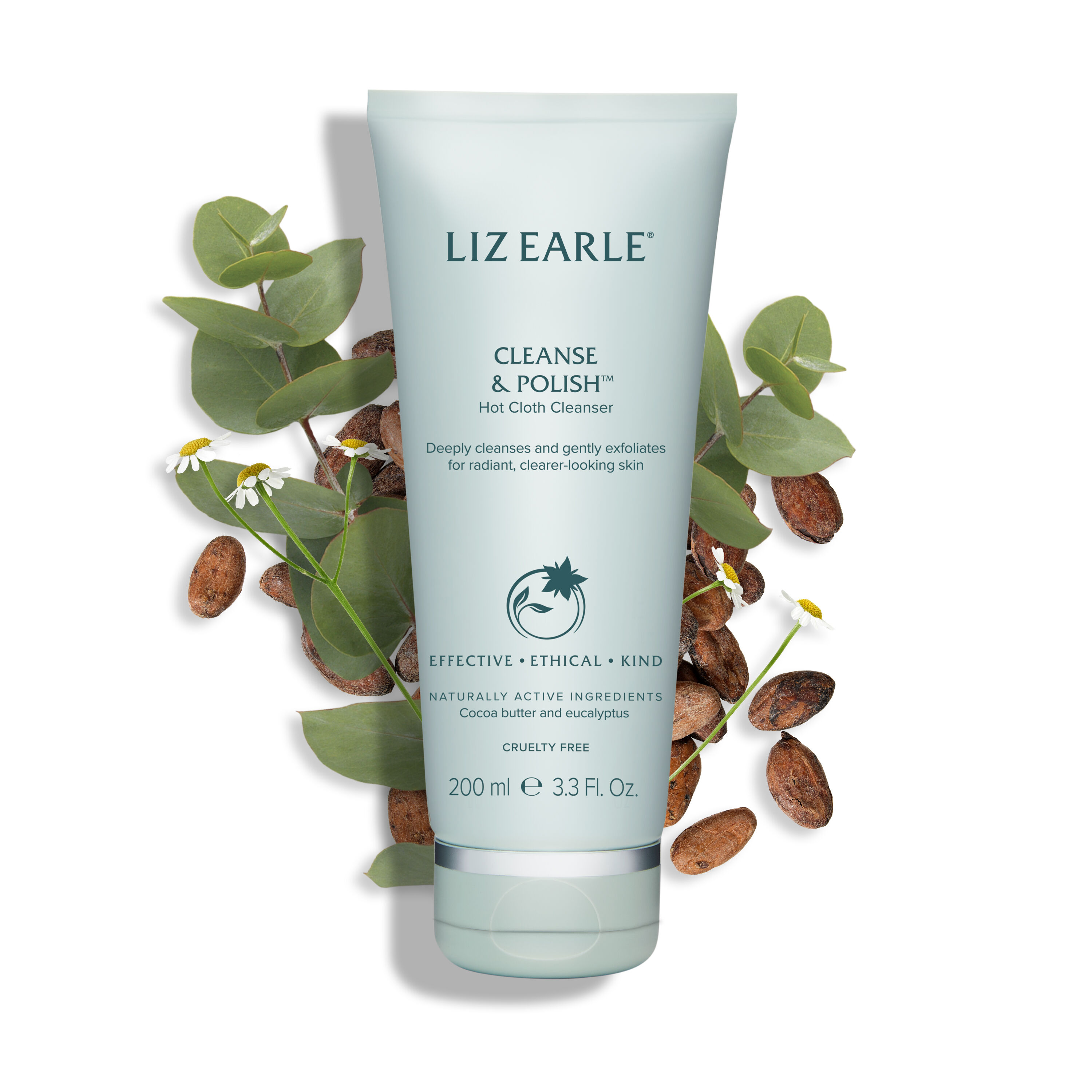 Cleanse Polish Hot Cloth Cleanser Liz Earle Beauty Co