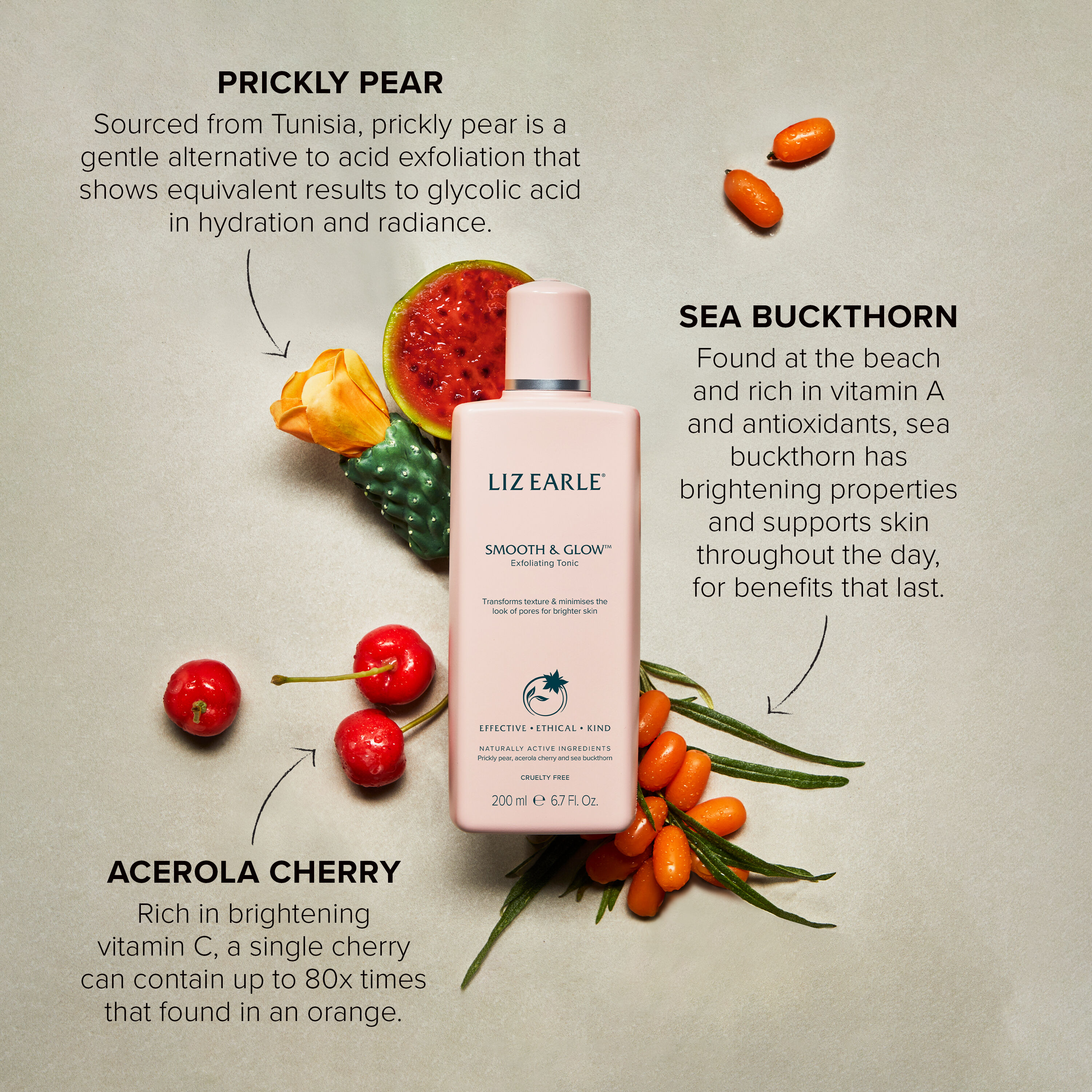 Smooth & Glow™ Exfoliating Tonic Liz Earle Beauty Co.