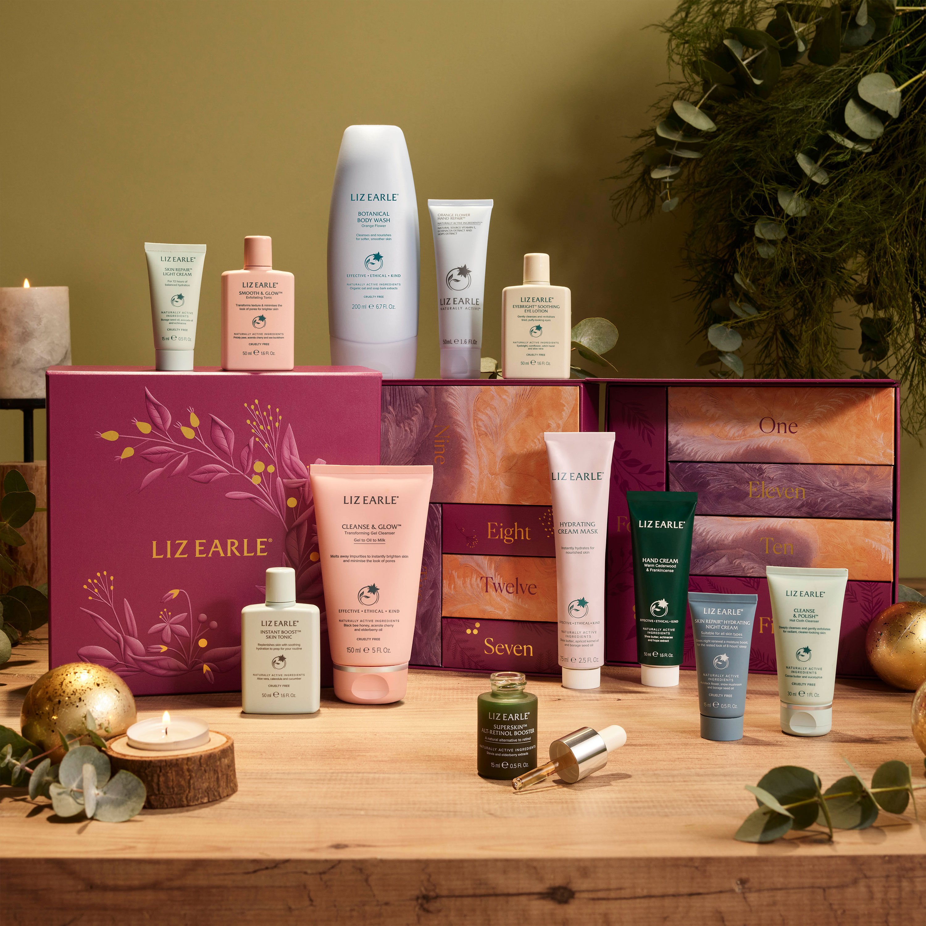 12 Days of Liz Earle Beauty Advent Calendar  large
