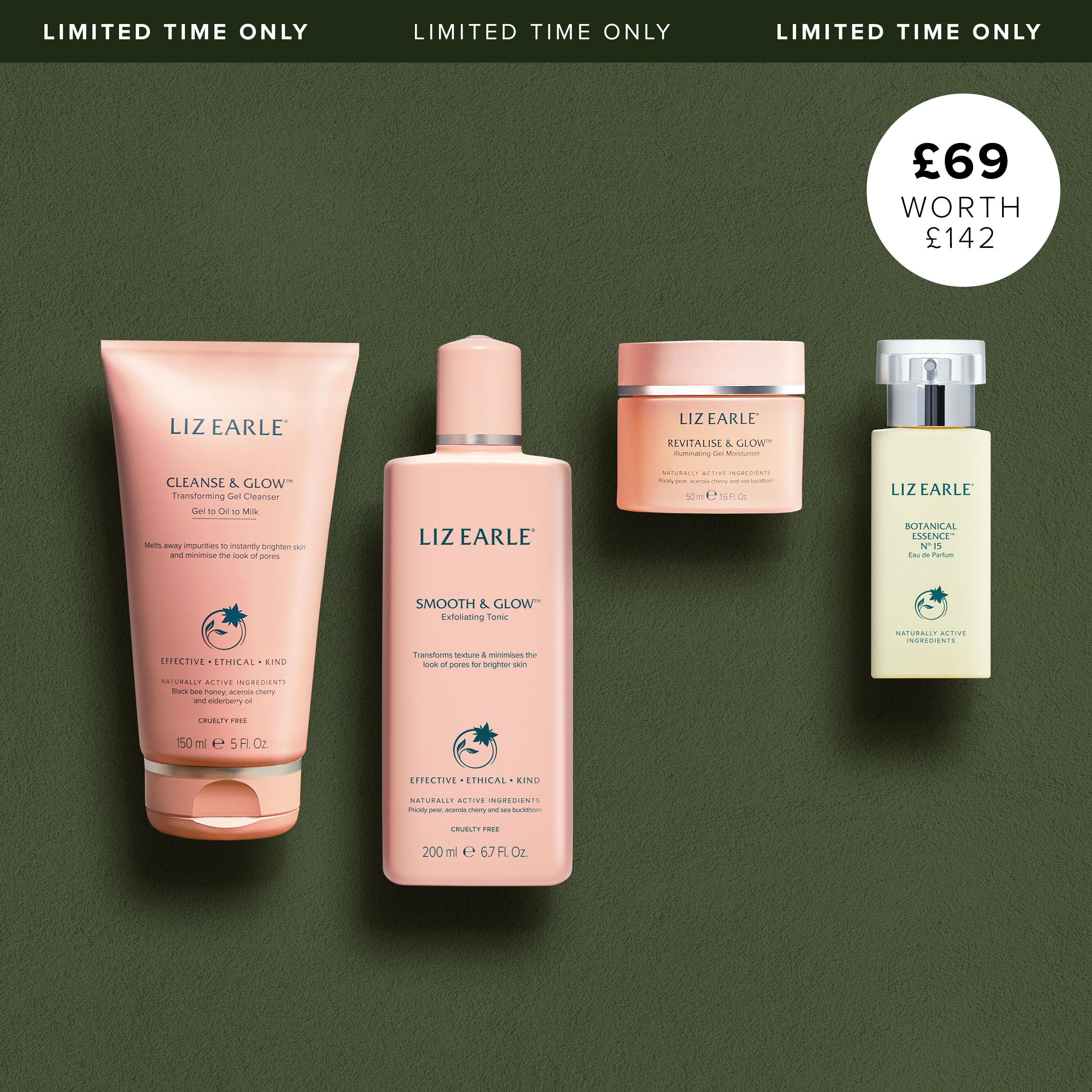 Skincare Routine - Glow Essentials with Botanical Essence&trade; No.15  large