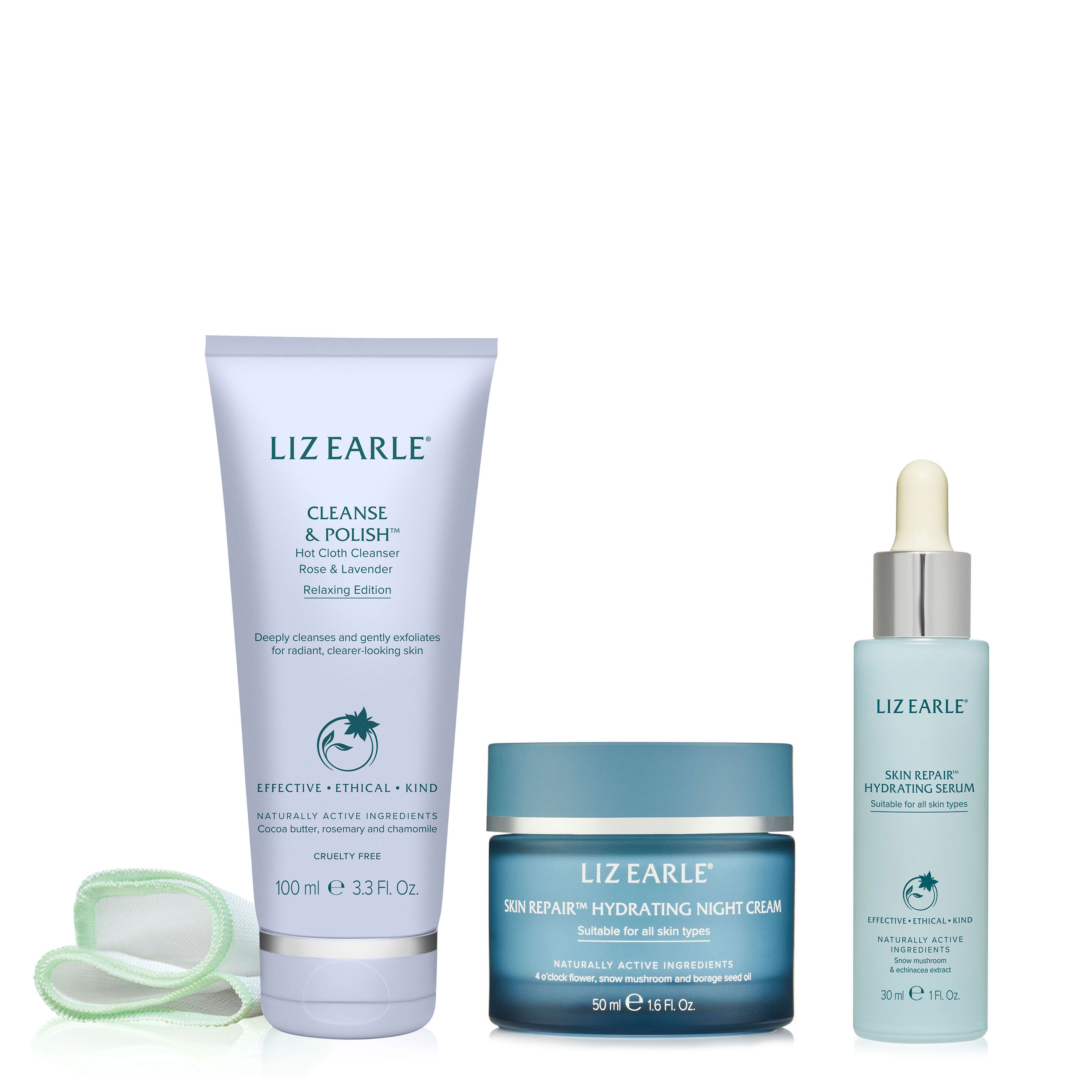 Night Time Trio Offers Liz Earle Beauty Co