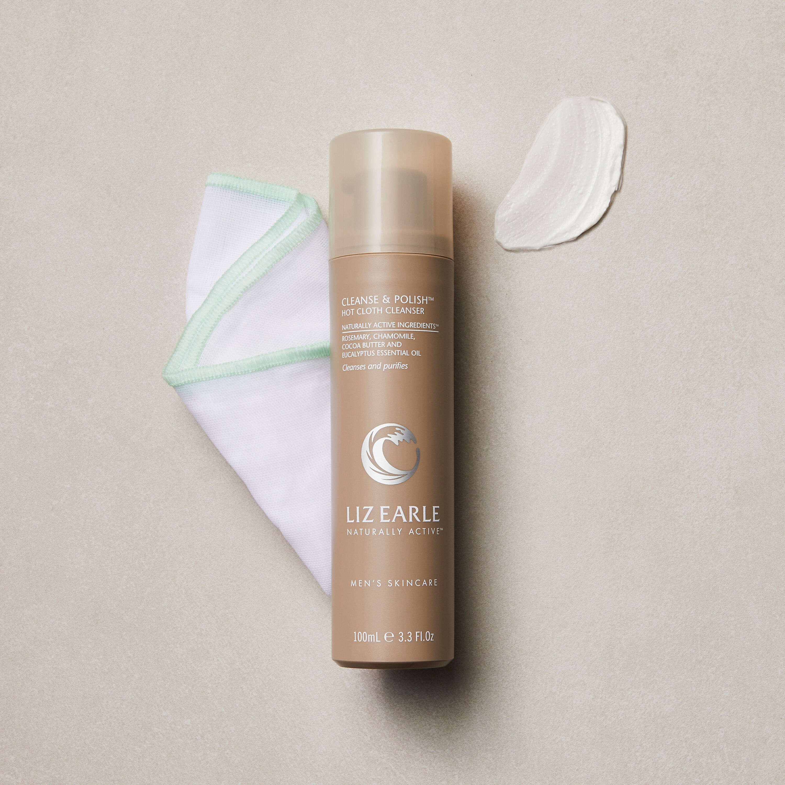 Cleanse Polish Hot Cloth Cleanser for men