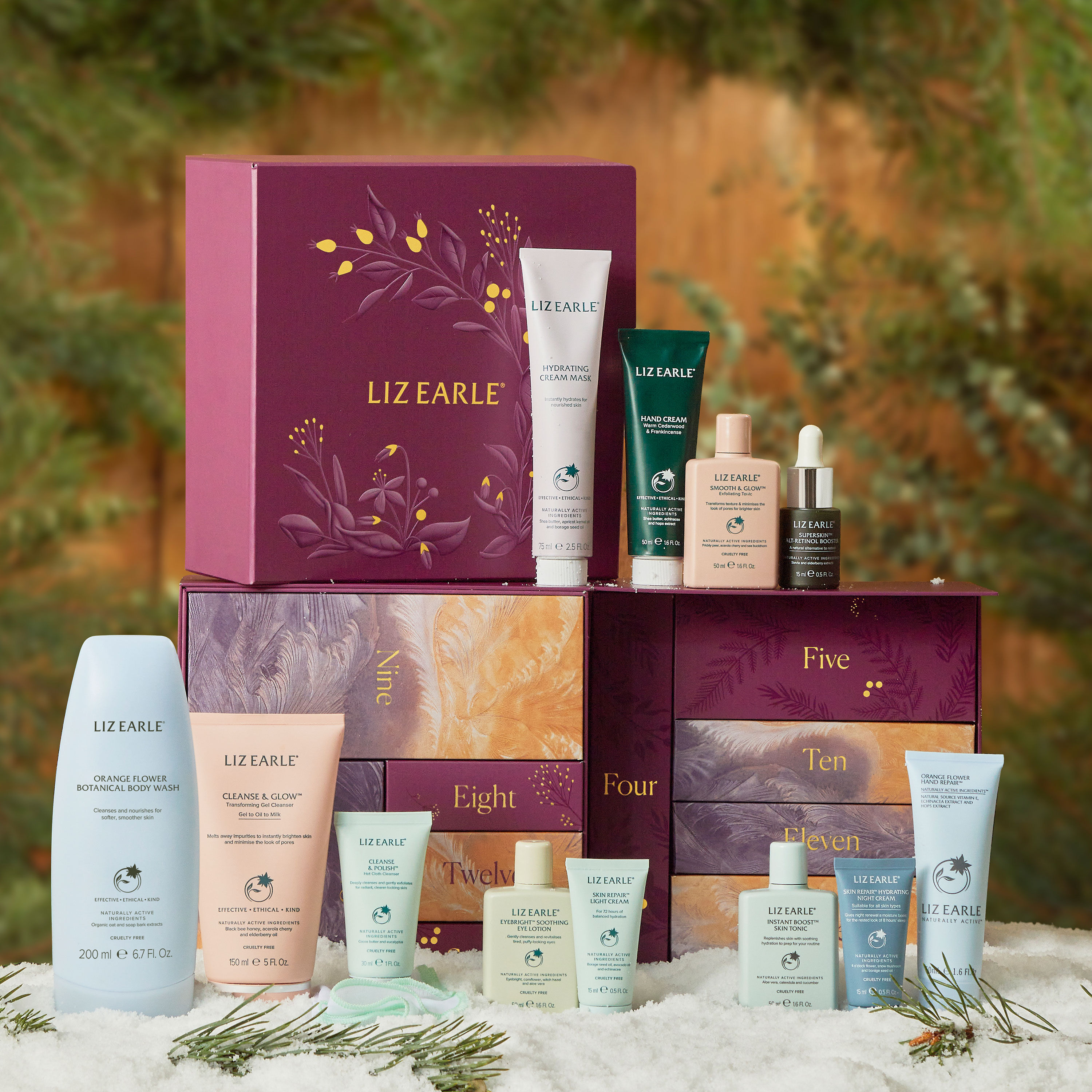 12 Days of Liz Earle Beauty Advent Calendar Christmas Gift