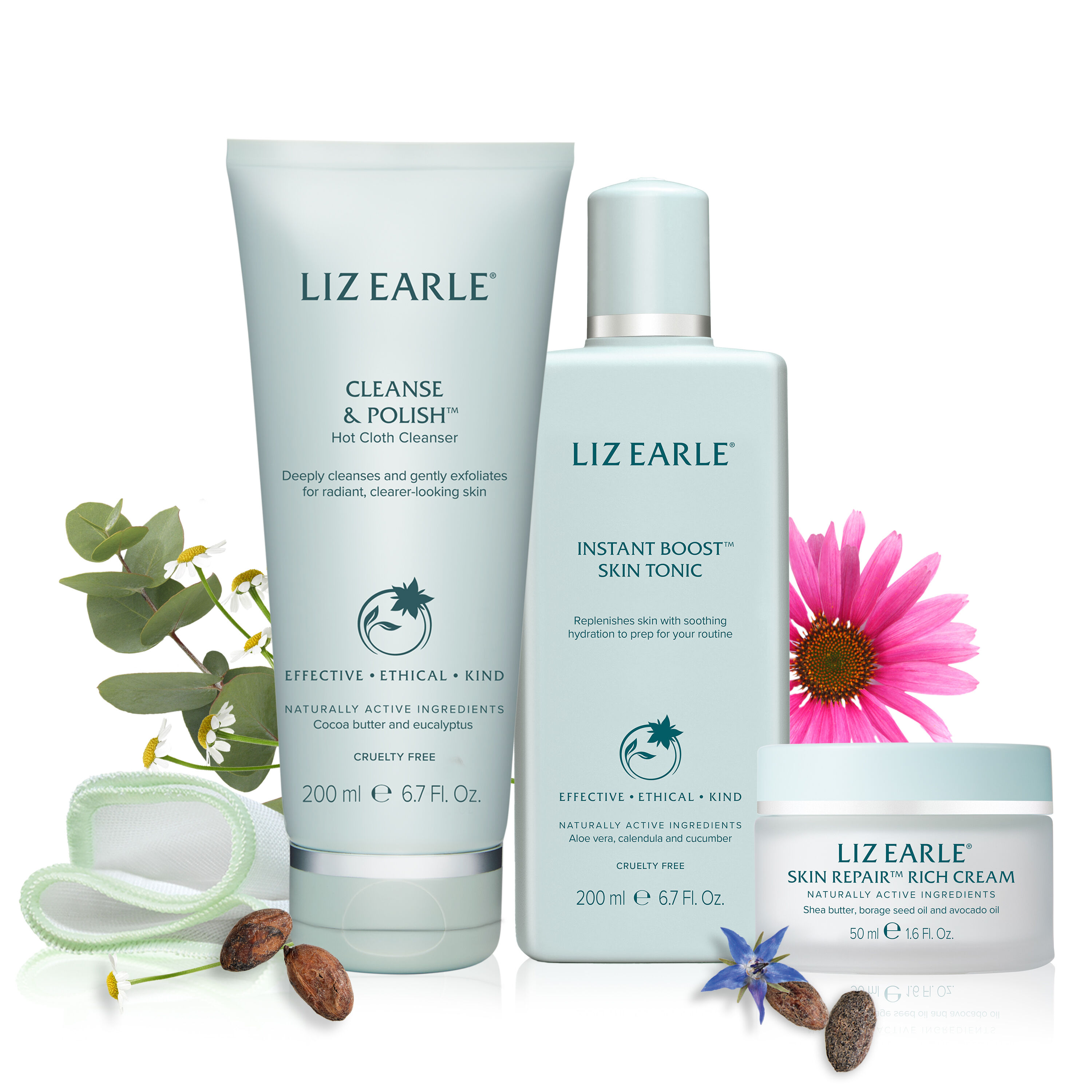 Skincare Routine - Dry skin feels soothed