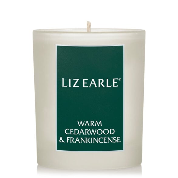 Warm Cedarwood & Frankincense Botanical Candle  large