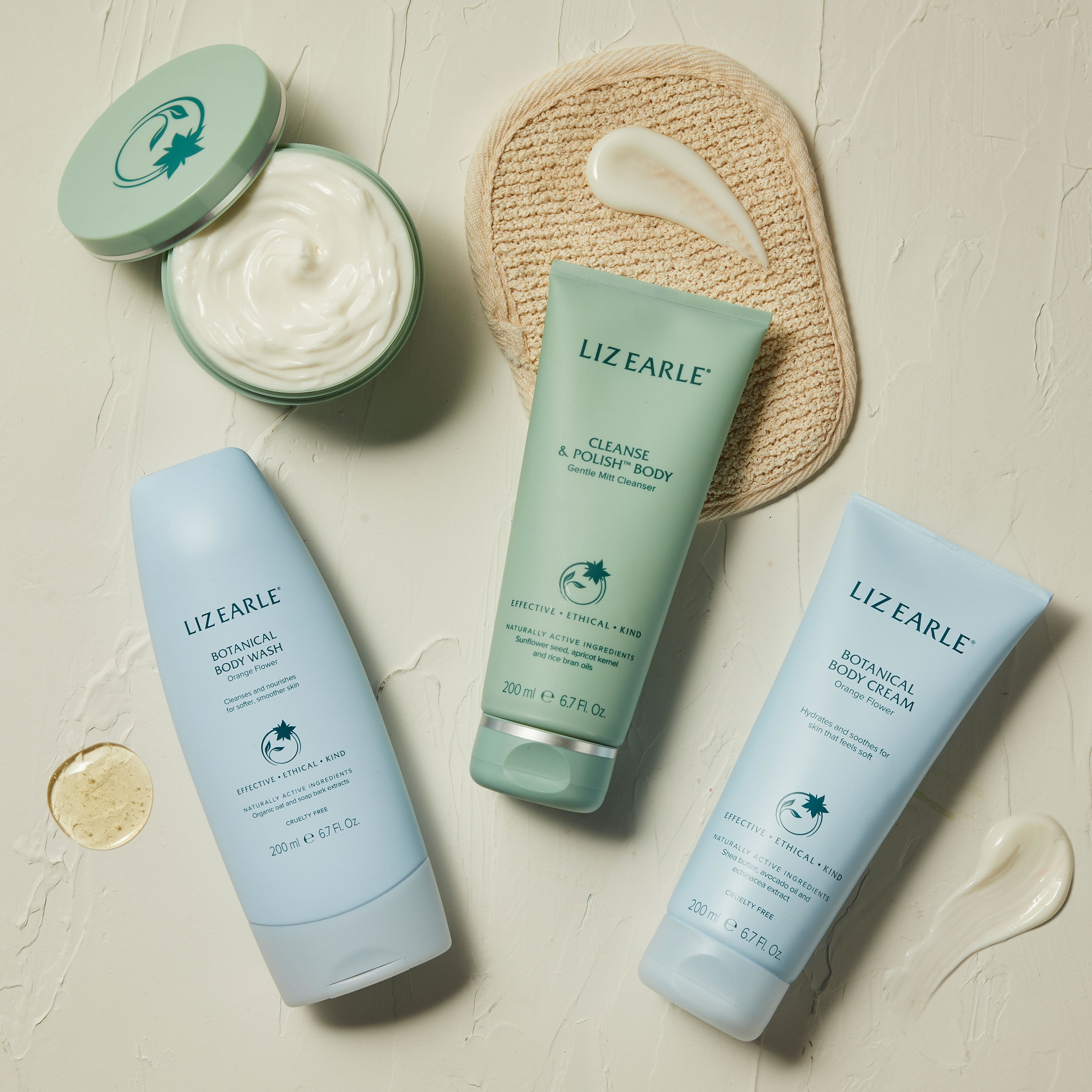 Orange Flower Botanical Body Cream 200ml  large