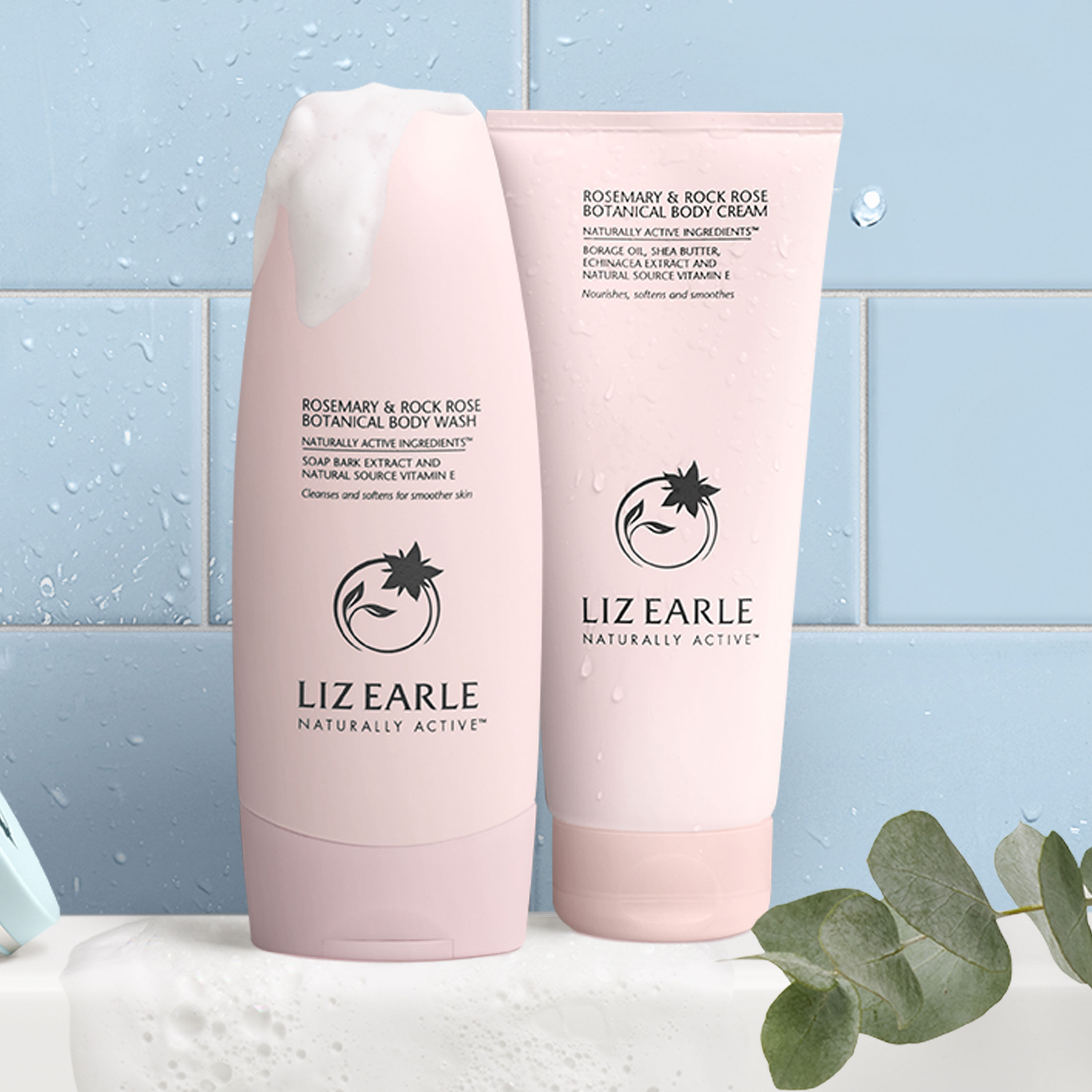 Rosemary & Rock Rose Botanical Body Wash 200ml  large