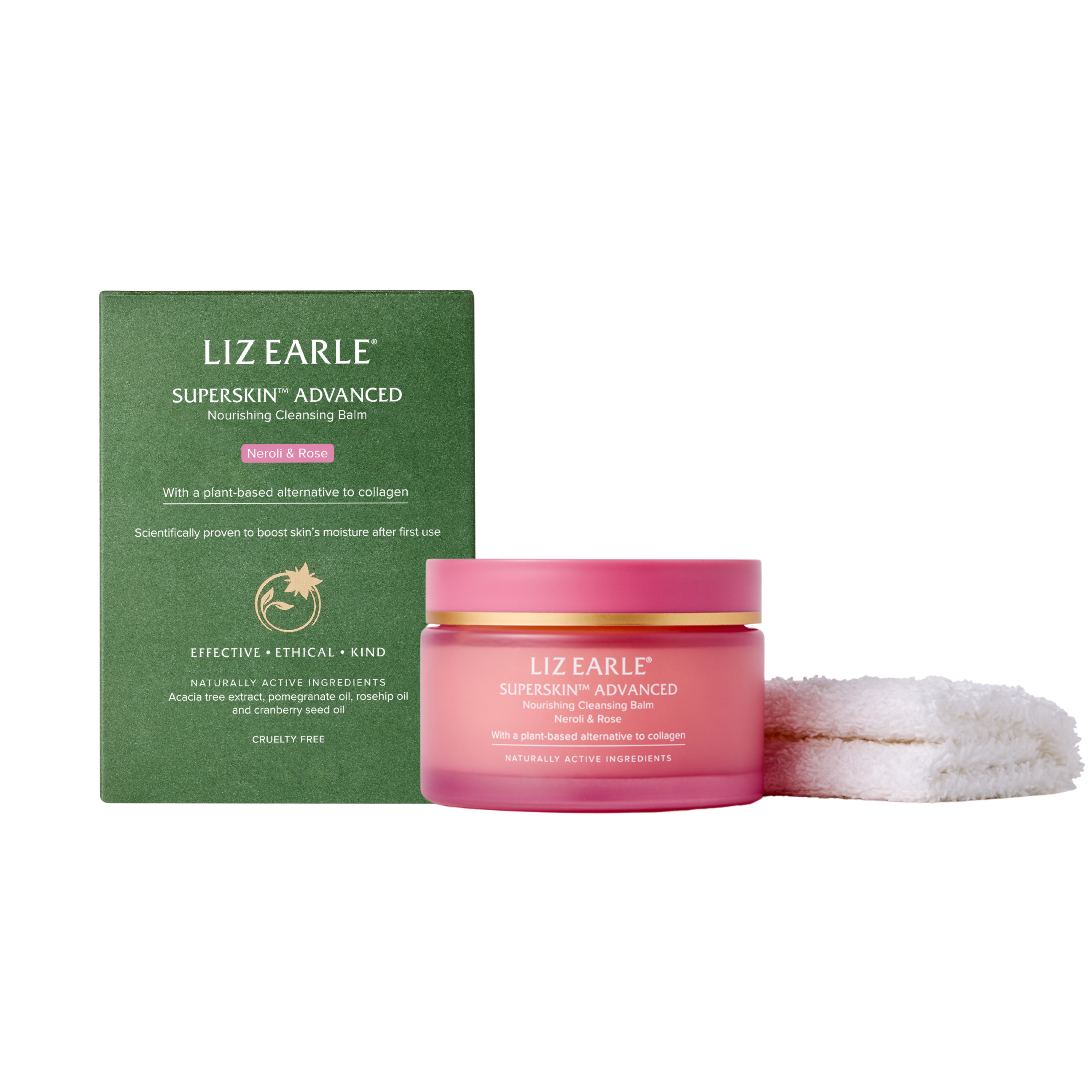 Superskin&trade; Advanced Cleansing Balm & Cloth Neroli & Rose 100ml  large