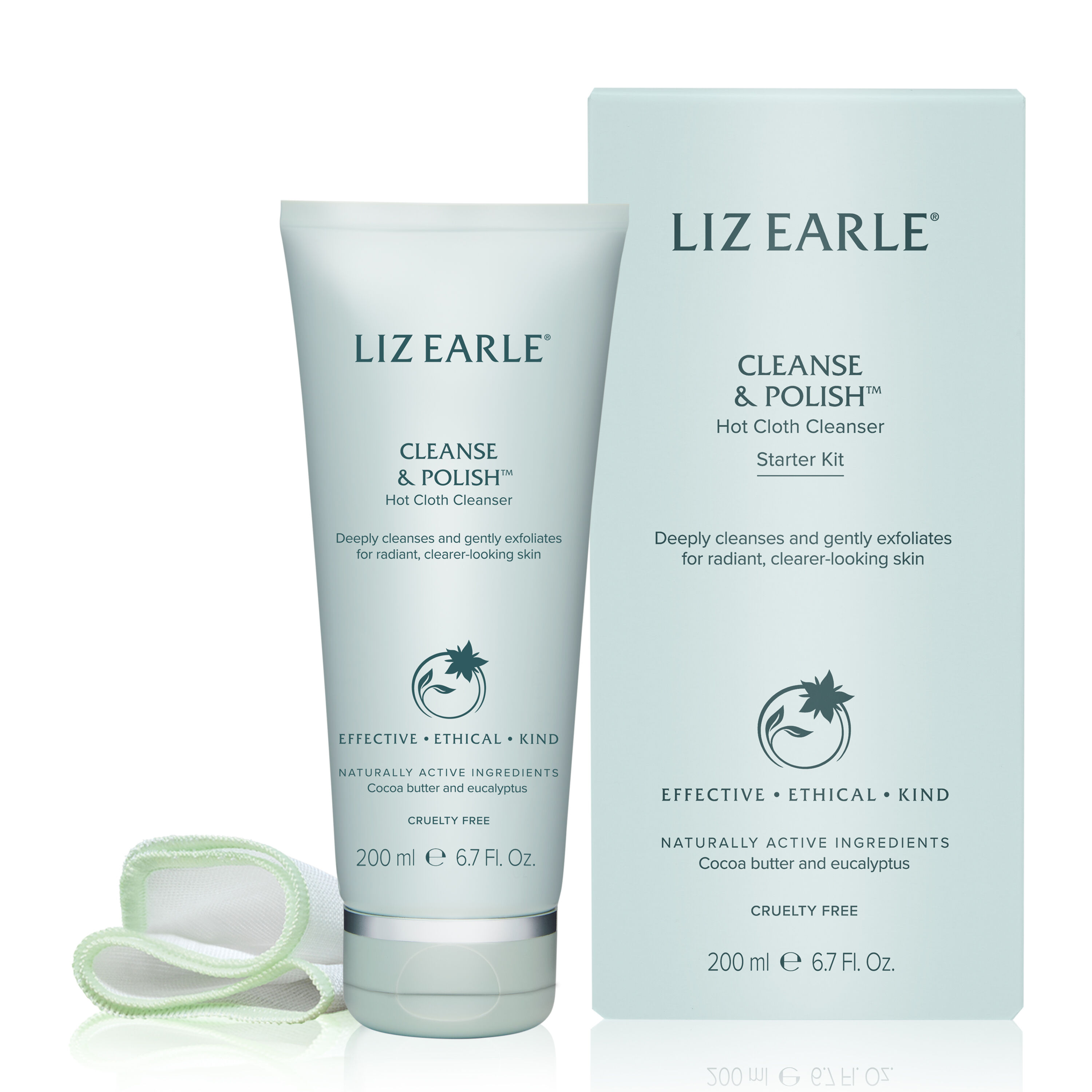 Cleanse & Polish&trade; Hot Cloth Cleanser Starter Kit 200ml  large