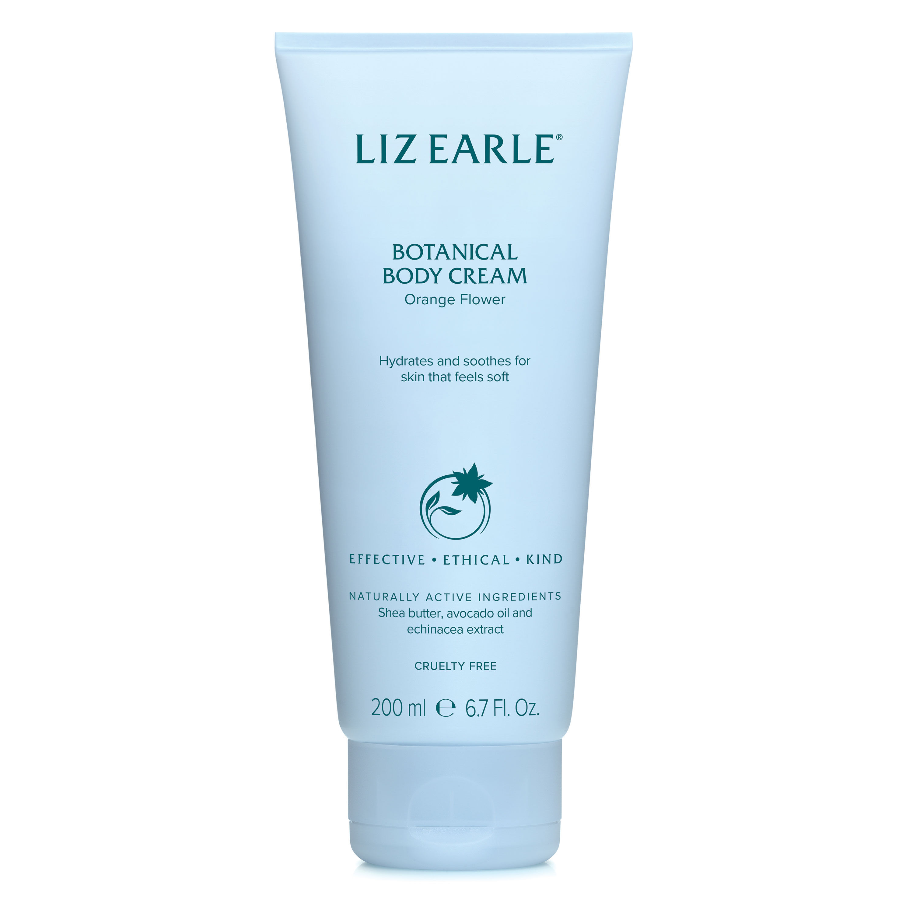 Orange Flower Botanical Body Cream 200ml