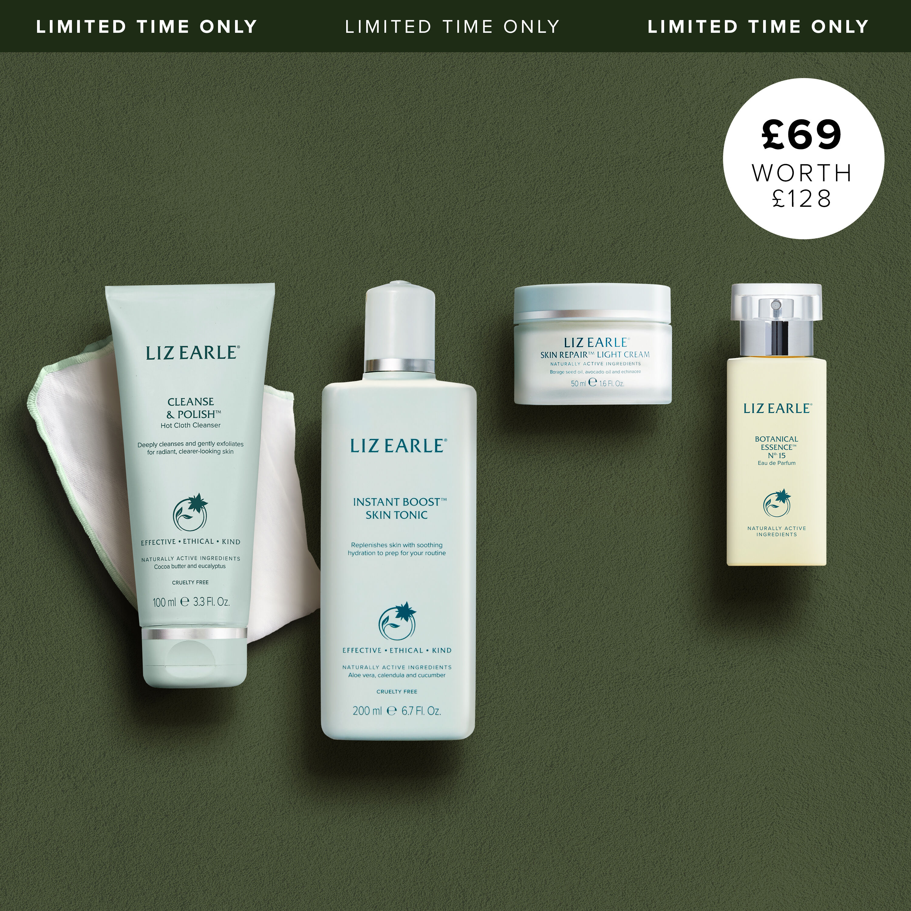Skincare Routine - Essentials For Combination Skin with Botanical Essence&trade; No.15  large