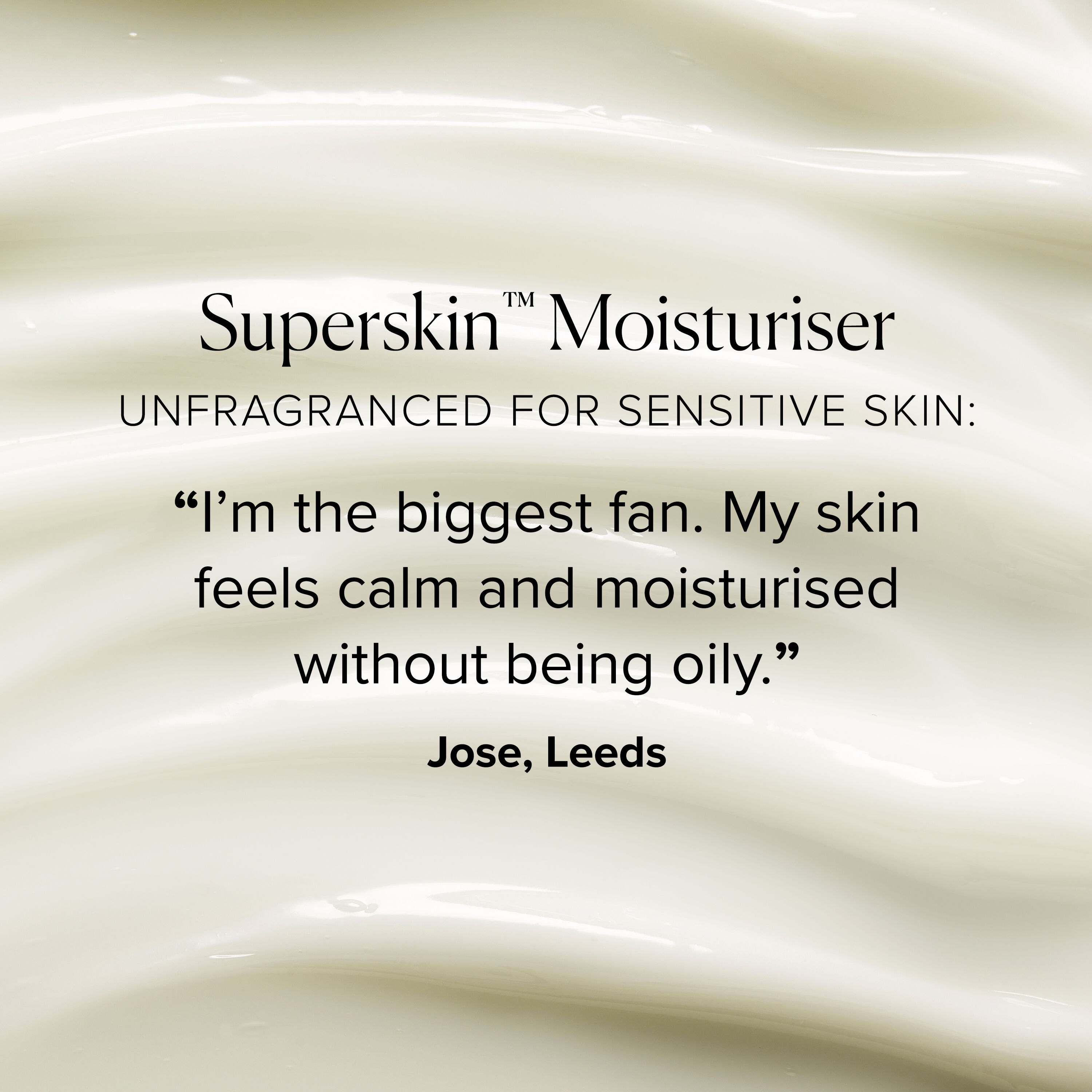 Superskin&trade; Moisturiser unfragranced for sensitive skin 50ml  large