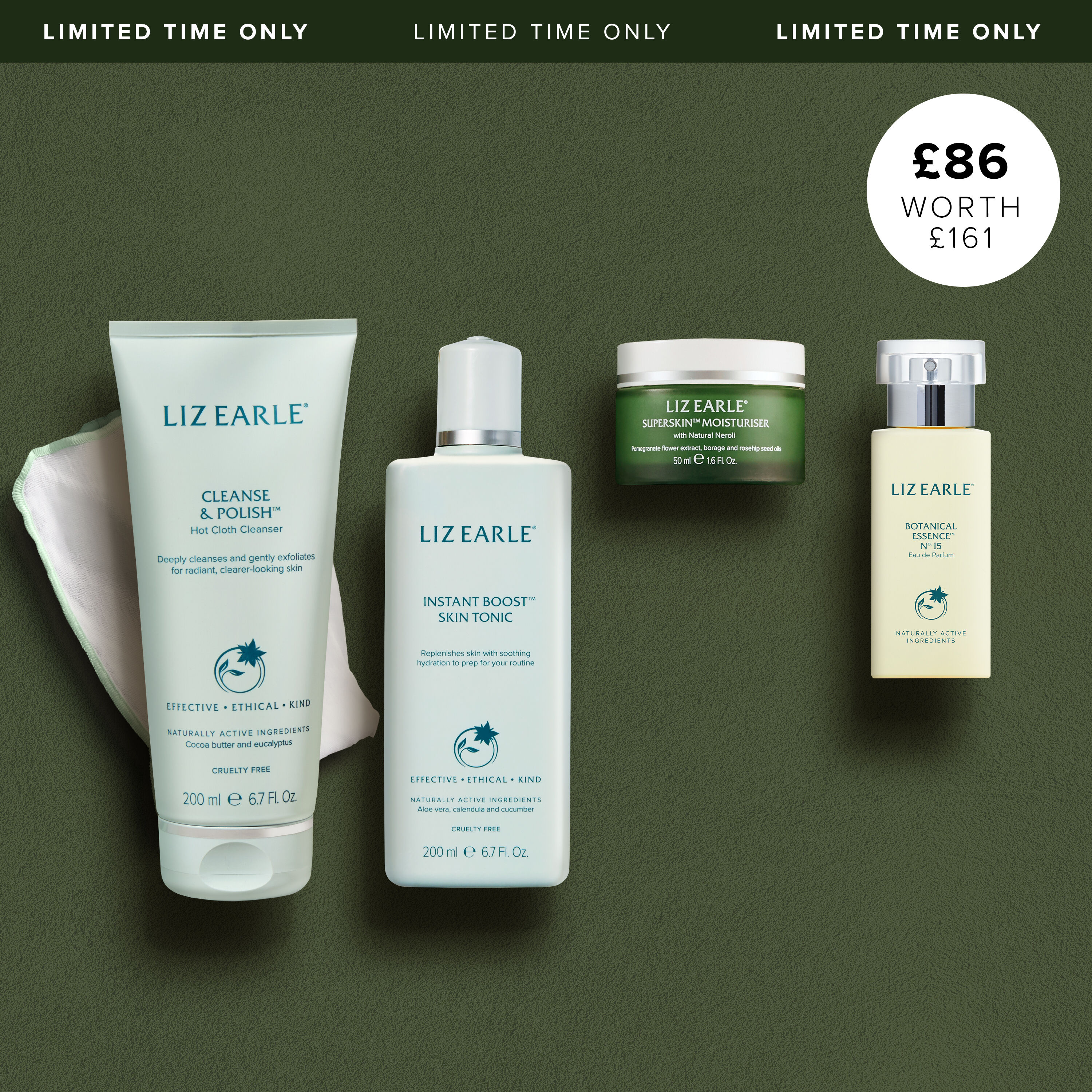 Skincare Routine &ndash;&nbsp;Uplifting Daily Essentials with Botanical Essence&trade; No.15  large