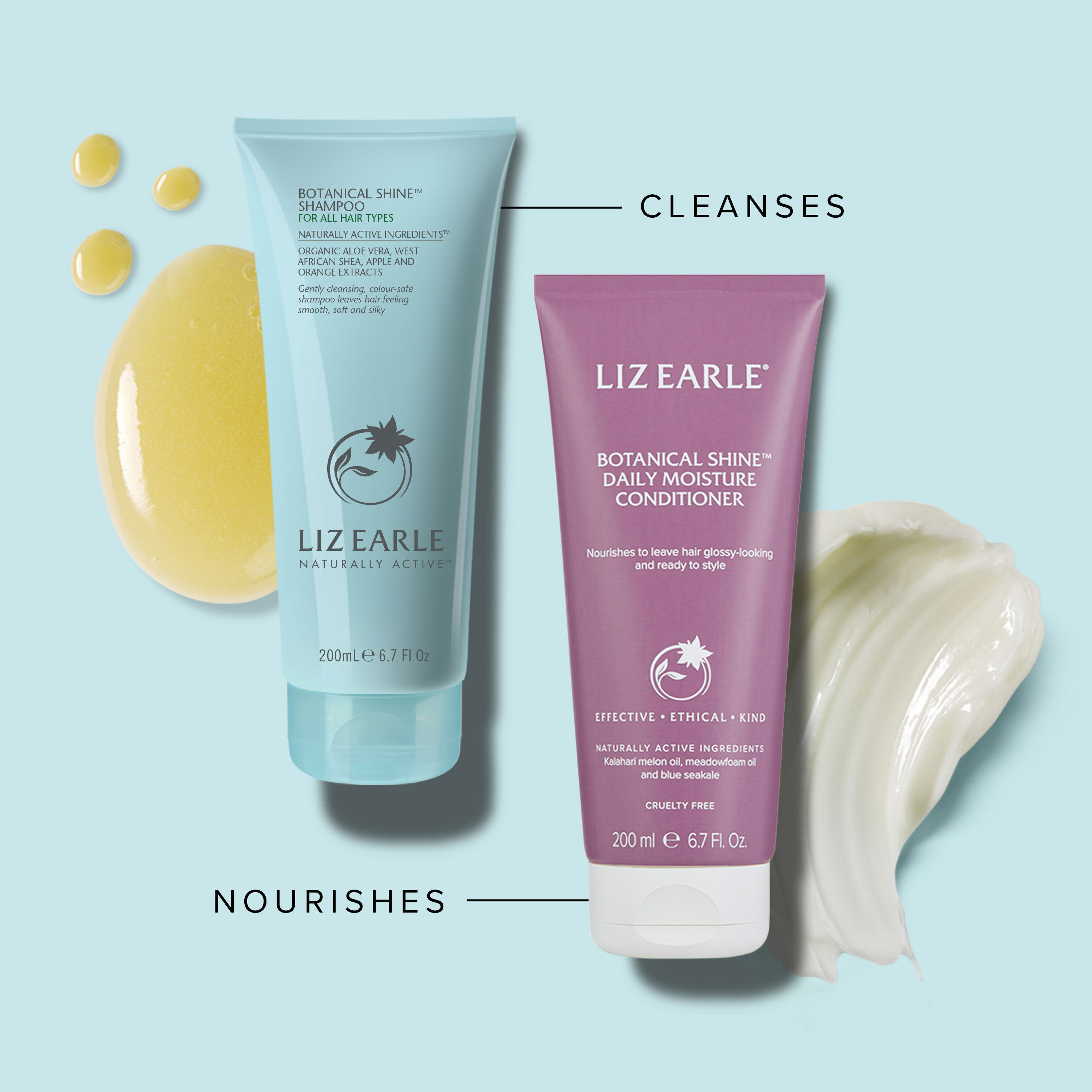 Botanical Shine&trade; Haircare Duo for normal hair  large