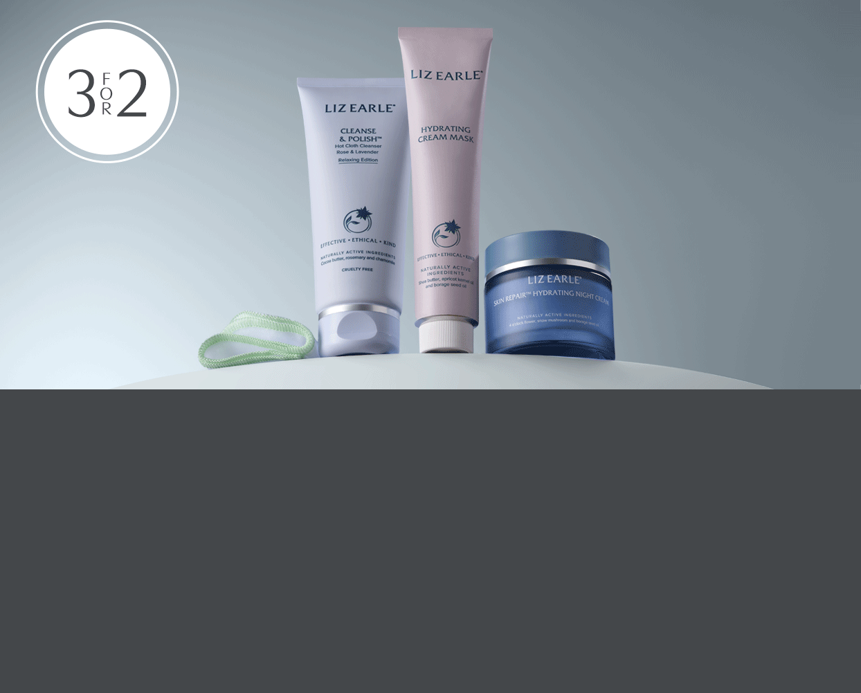 Liz Earle 5-piece new year kit