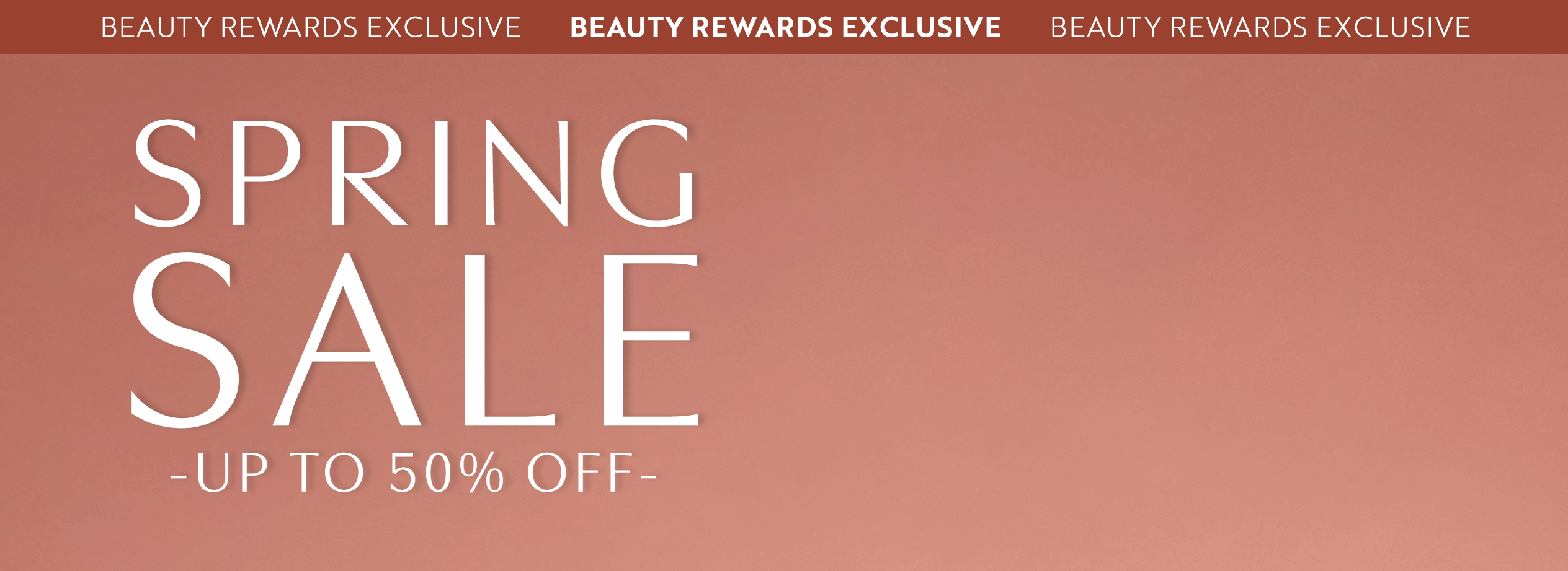 spring sale save up to 50%