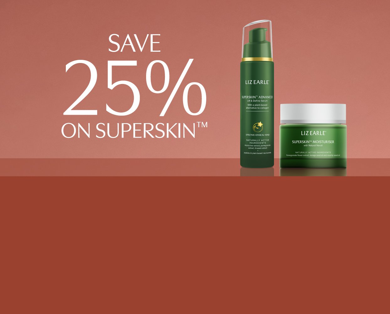 Spring sale save 25% on superskin