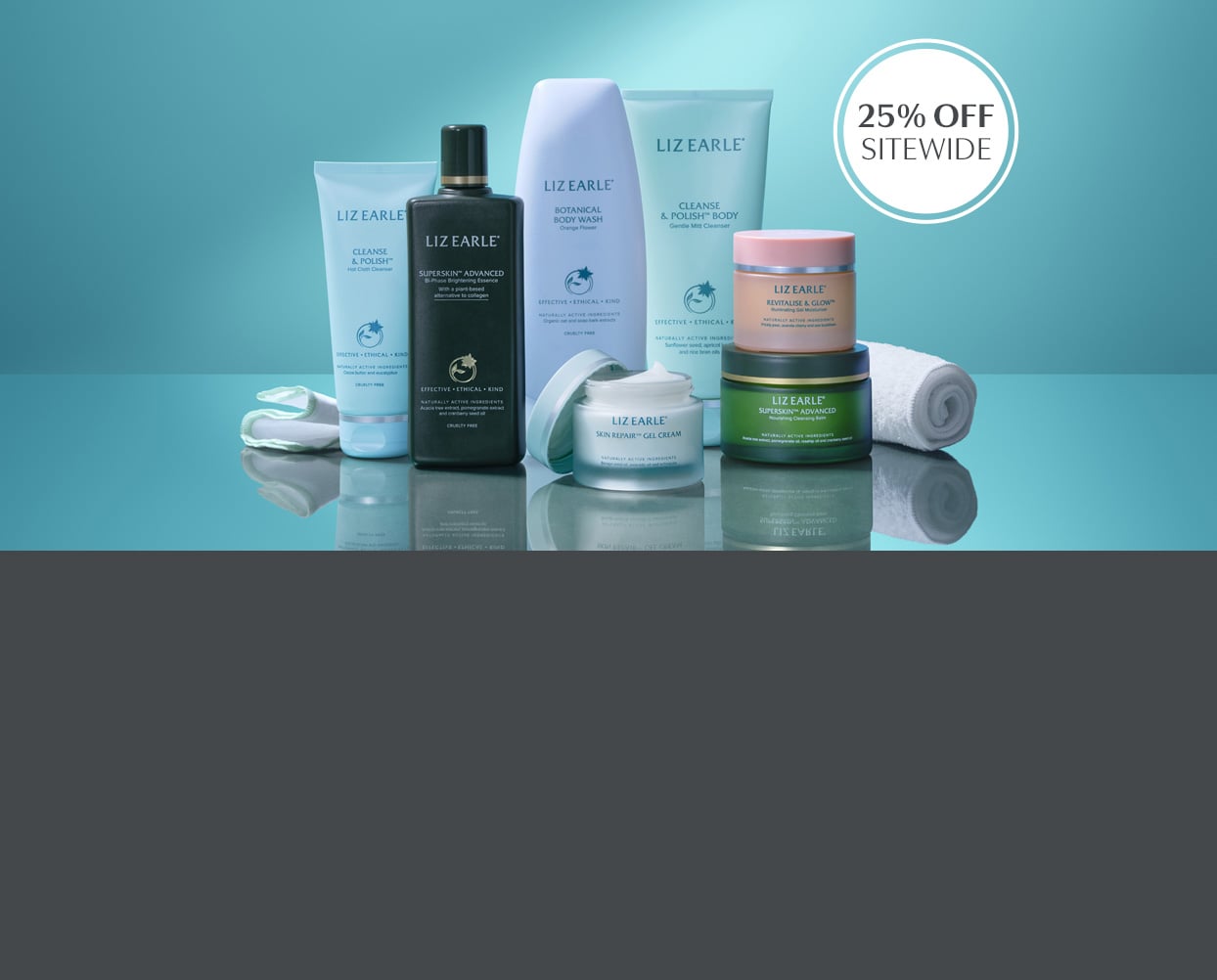 Liz Earle range of products