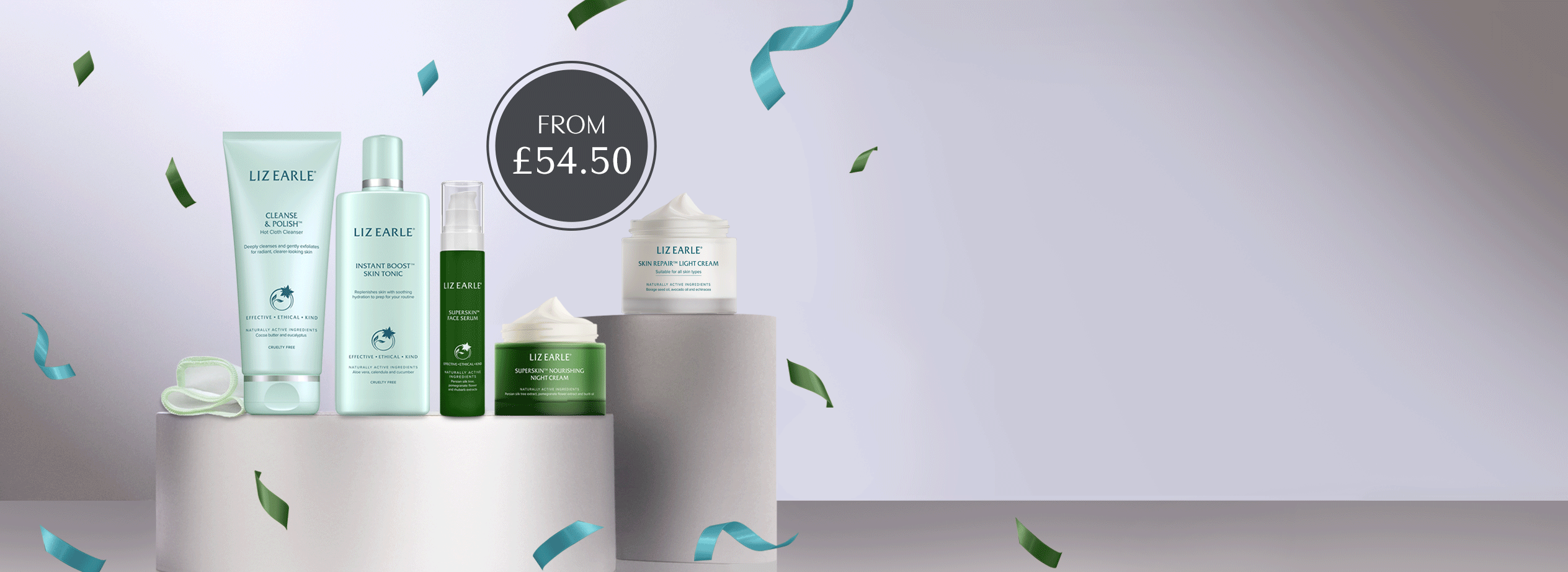 range of Liz Earle products