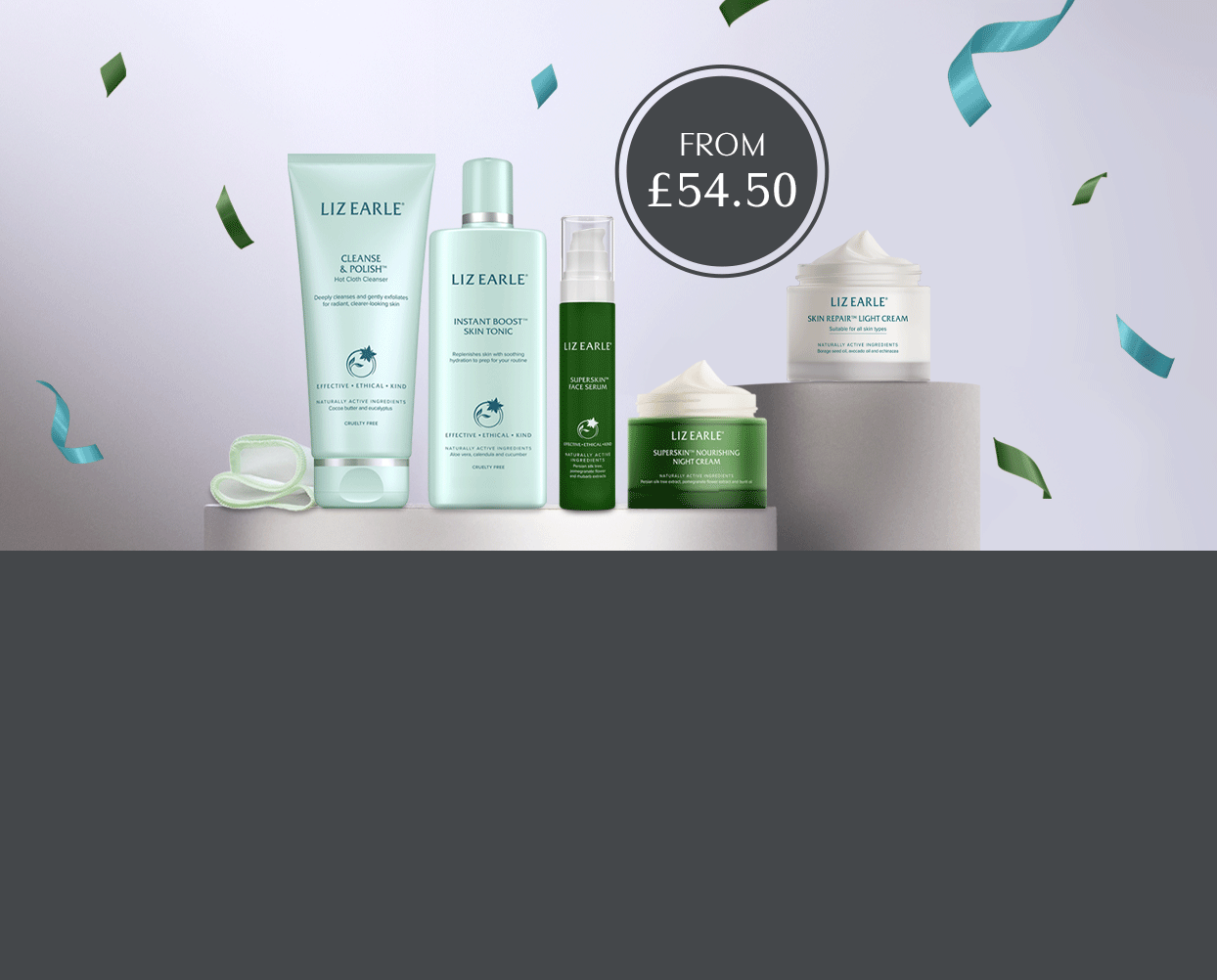 Liz Earle range of products
