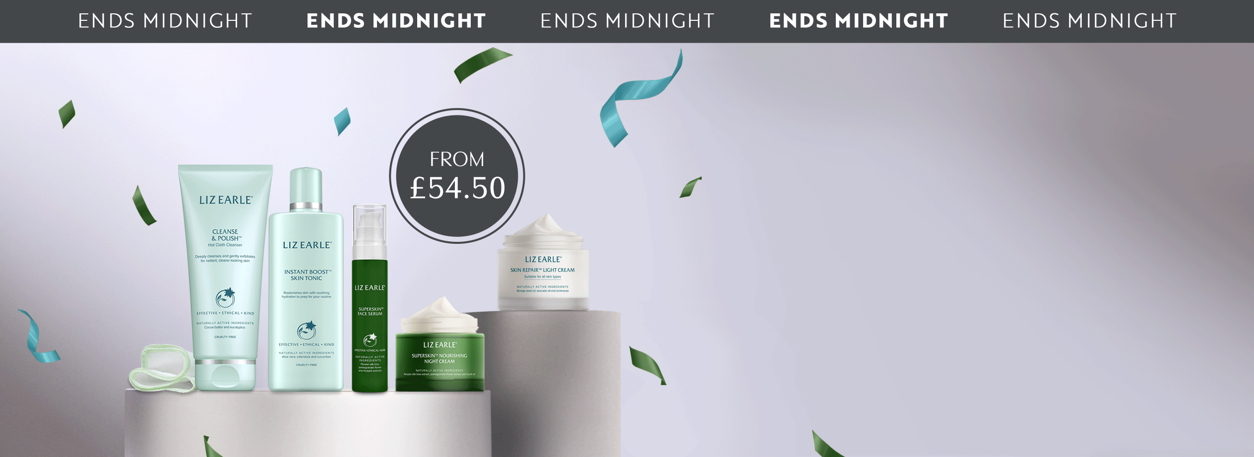 range of Liz Earle products