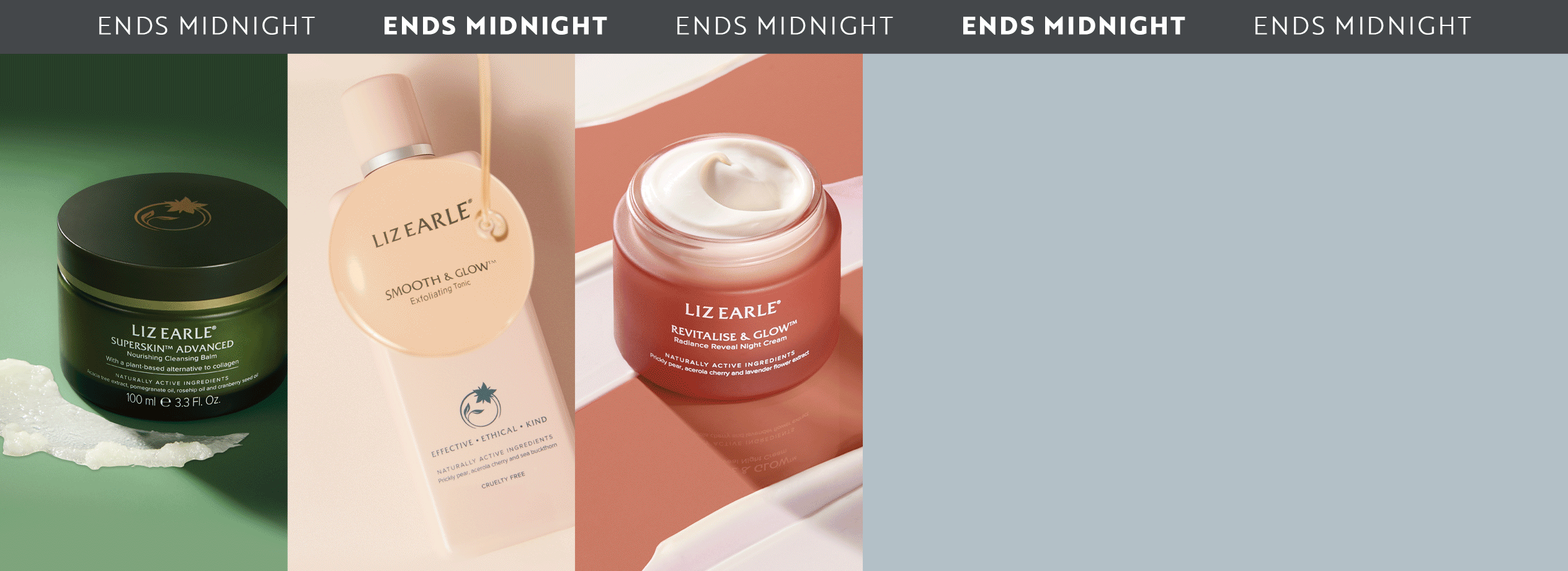 range of Liz Earle products