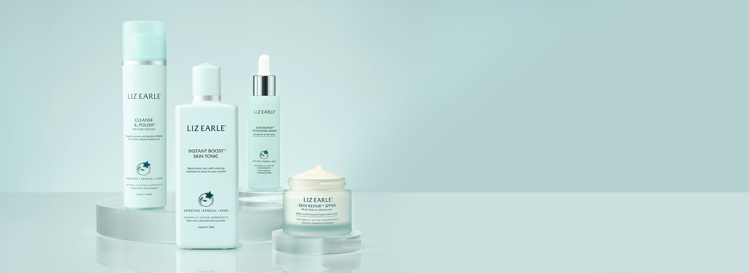range of Liz Earle products