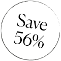 Save 56%