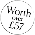 Worth over £57