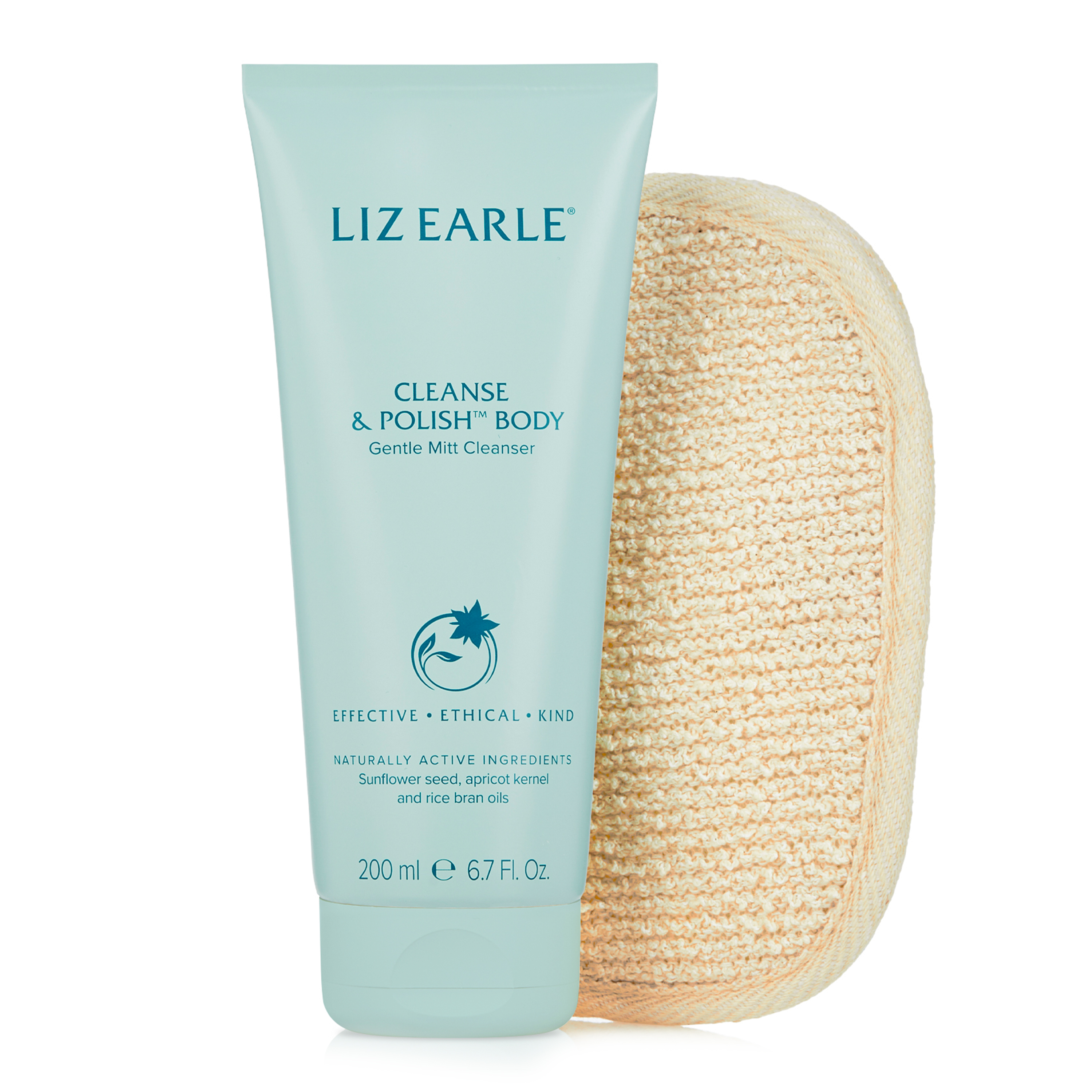 Cleanse & Polish Body Gentle Mitt Cleanser 200ml