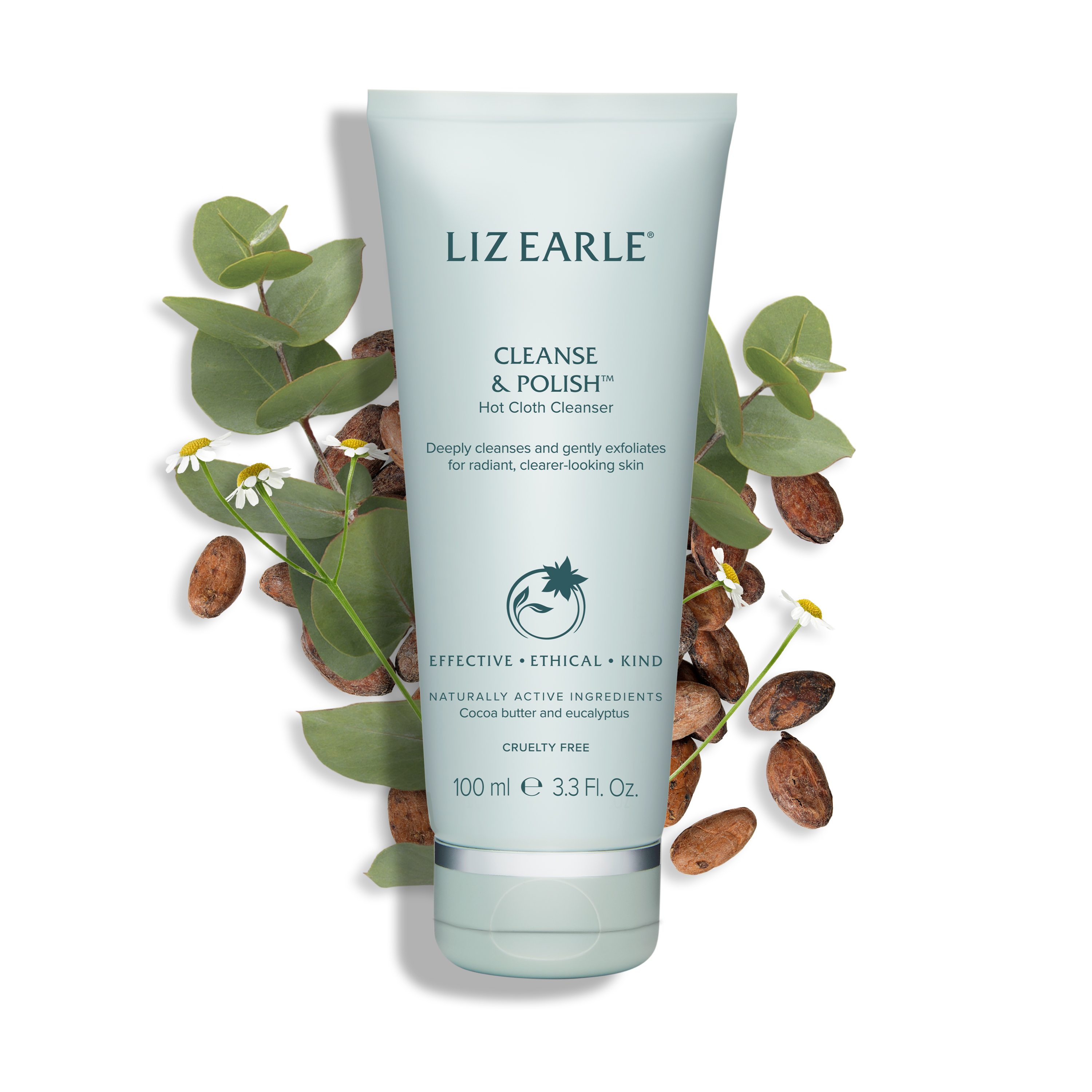 Cleanse Polish Hot Cloth Cleanser Liz Earle Beauty Co 