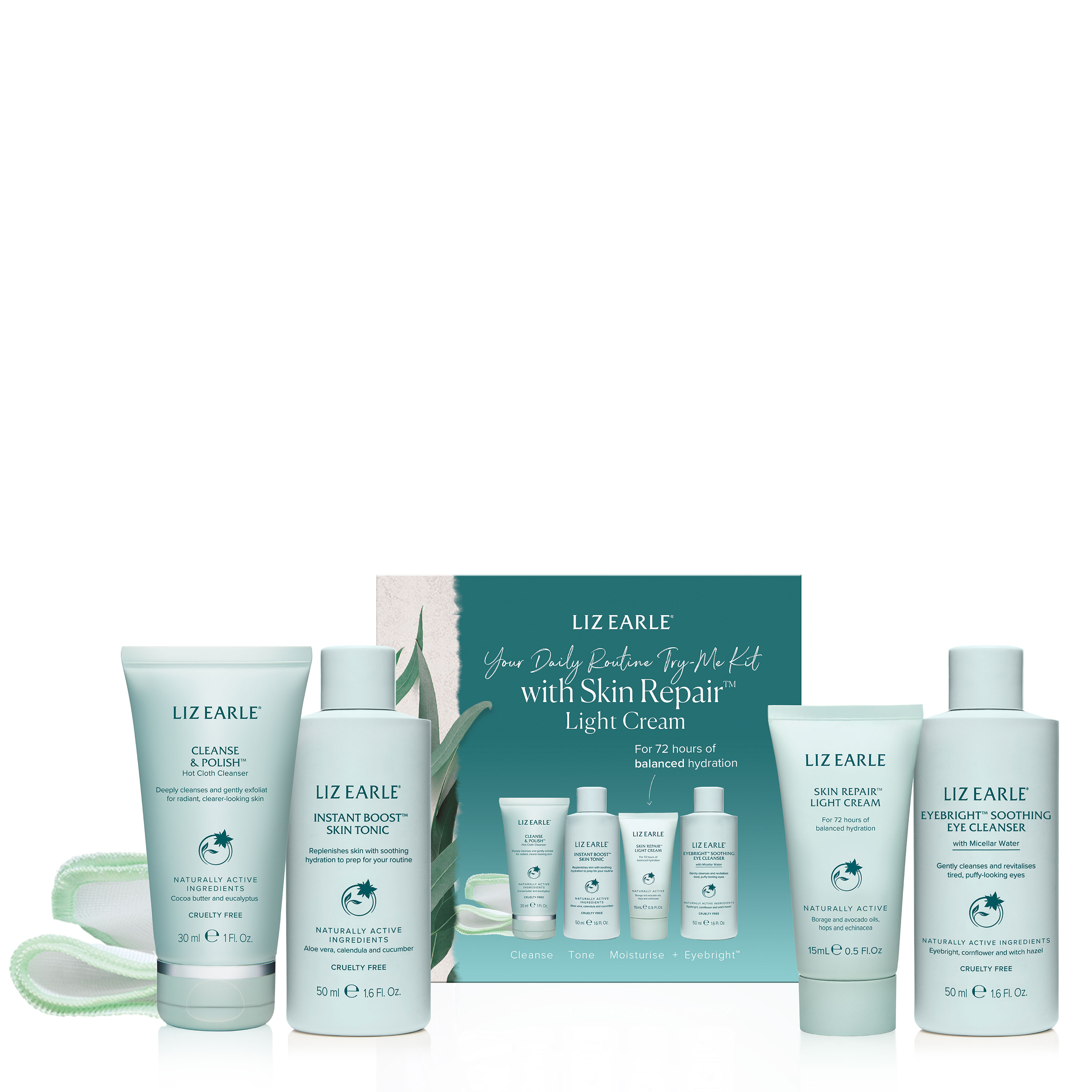 Essentials TryMe Kit Liz Earle Beauty Co.