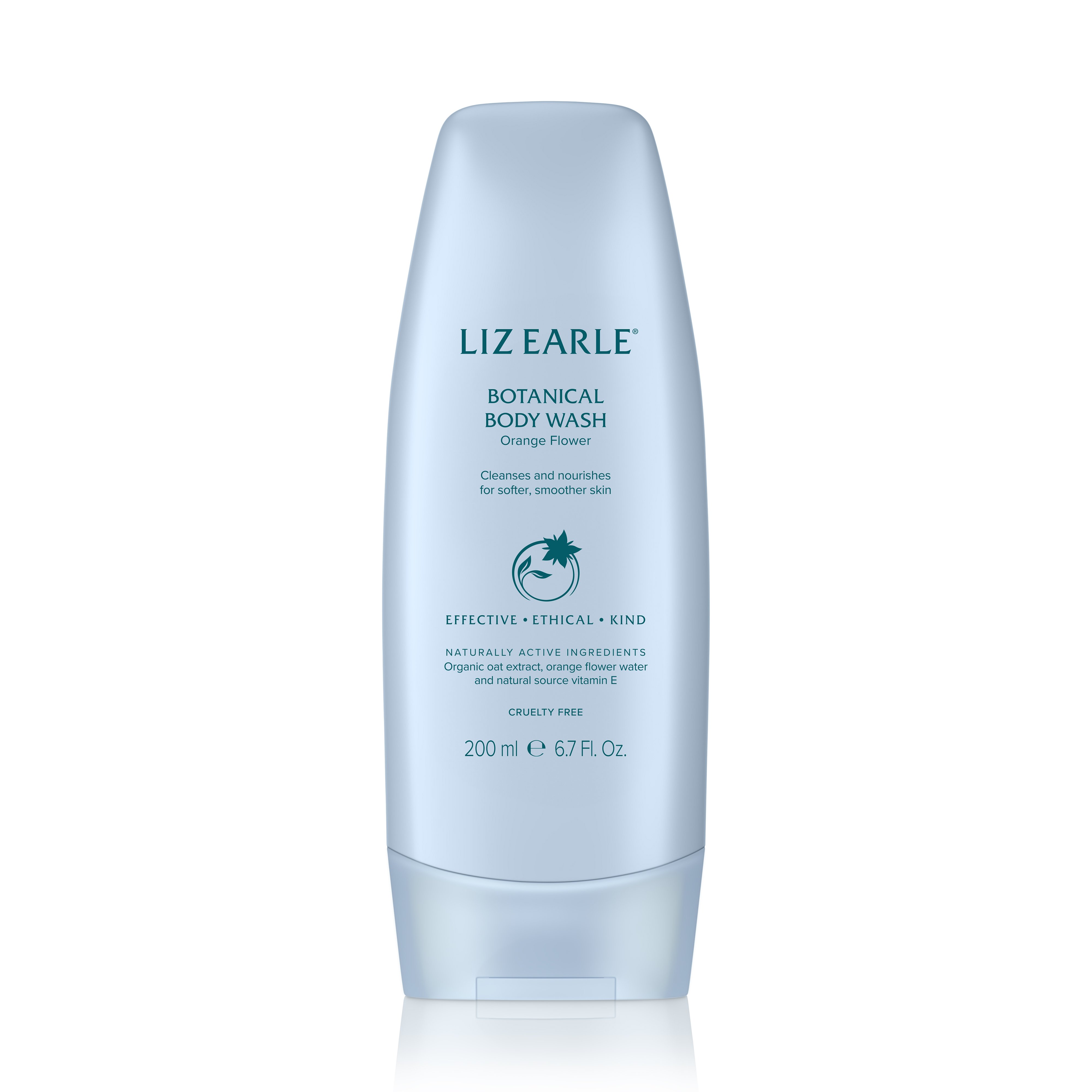 Liz Earle Orange Flower Botanical Body Wash 200ml